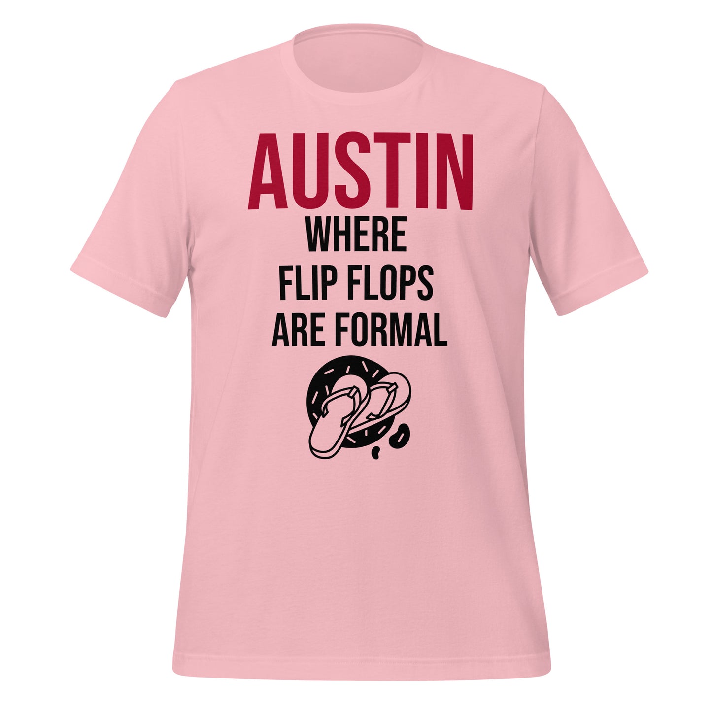 Austin Flip Flops T-Shirt - Texy Pride