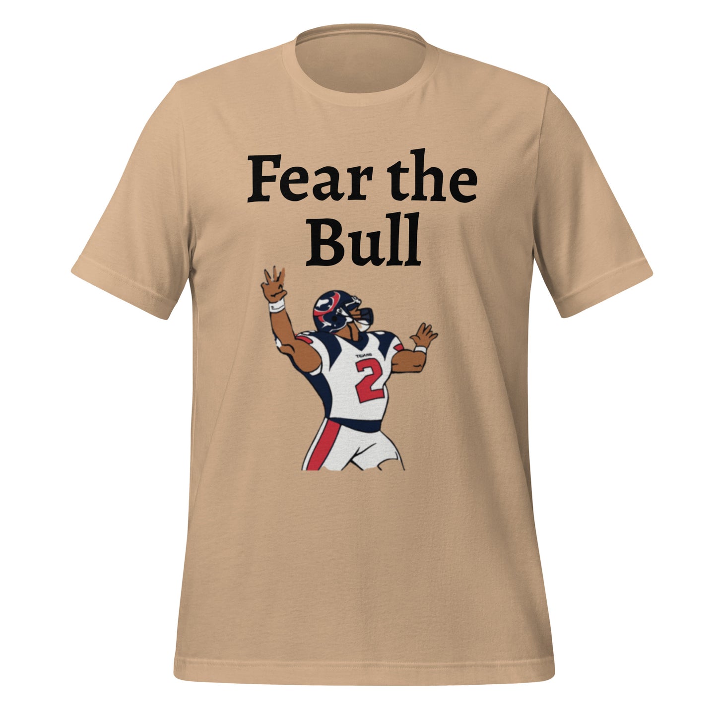 Fear the Bull T-Shirt - Texy Pride