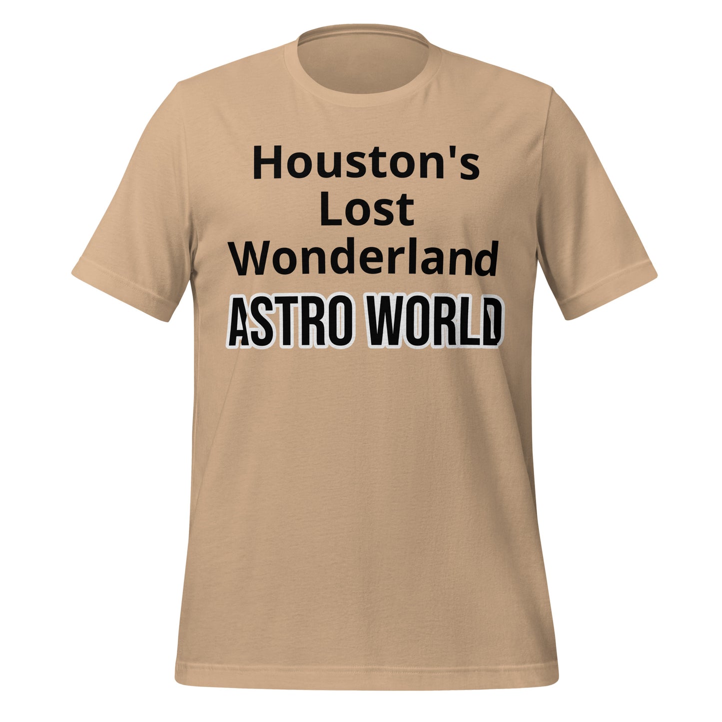 Houston's Lost Wonderland - Astro World T-Shirt - Texy Pride