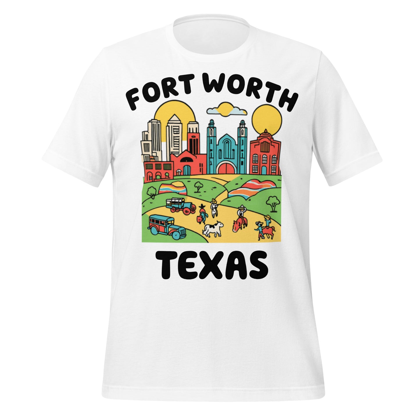 Fort Worth, Texas T-Shirt - Texy Pride