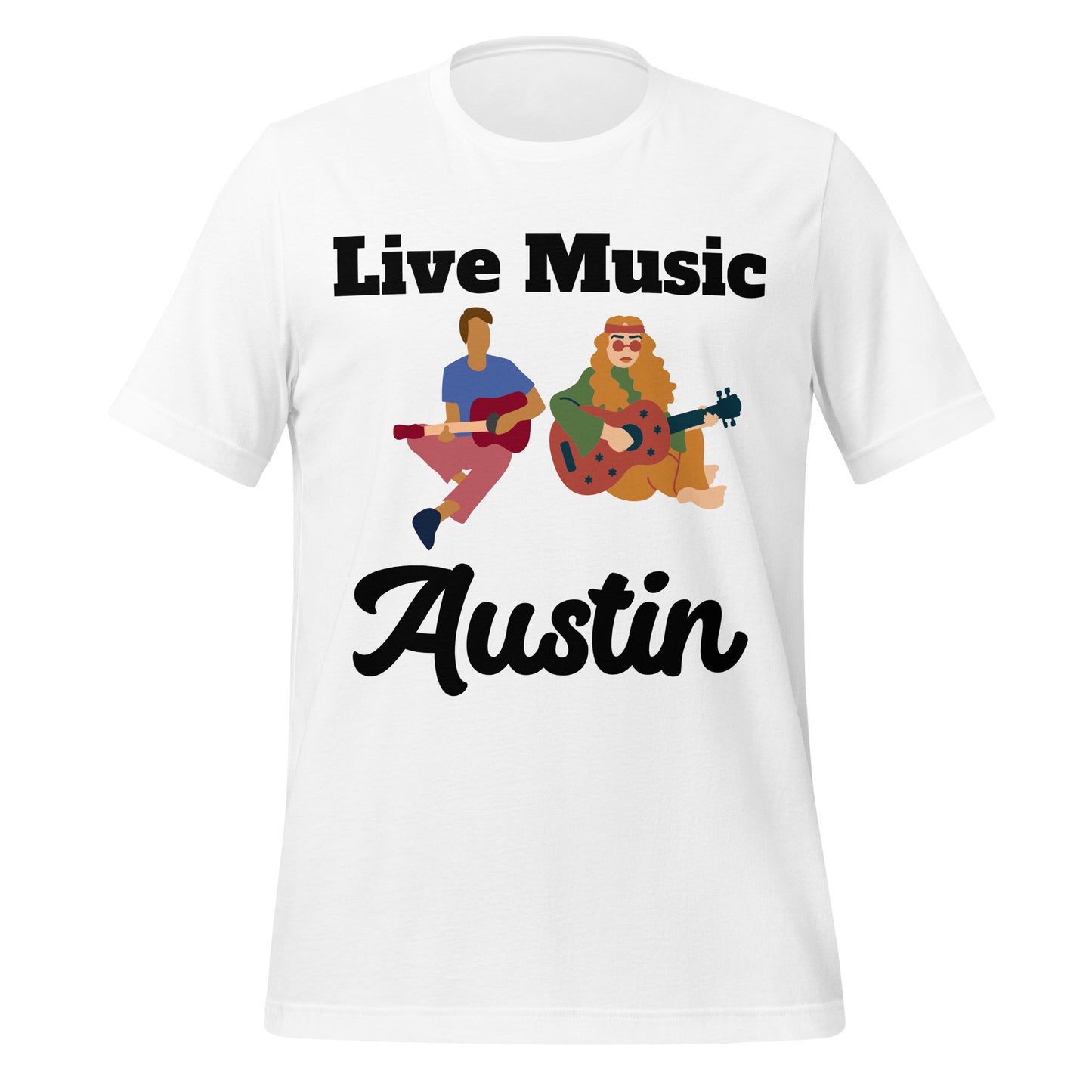 Live Music in Austin T-Shirt - Texy Pride