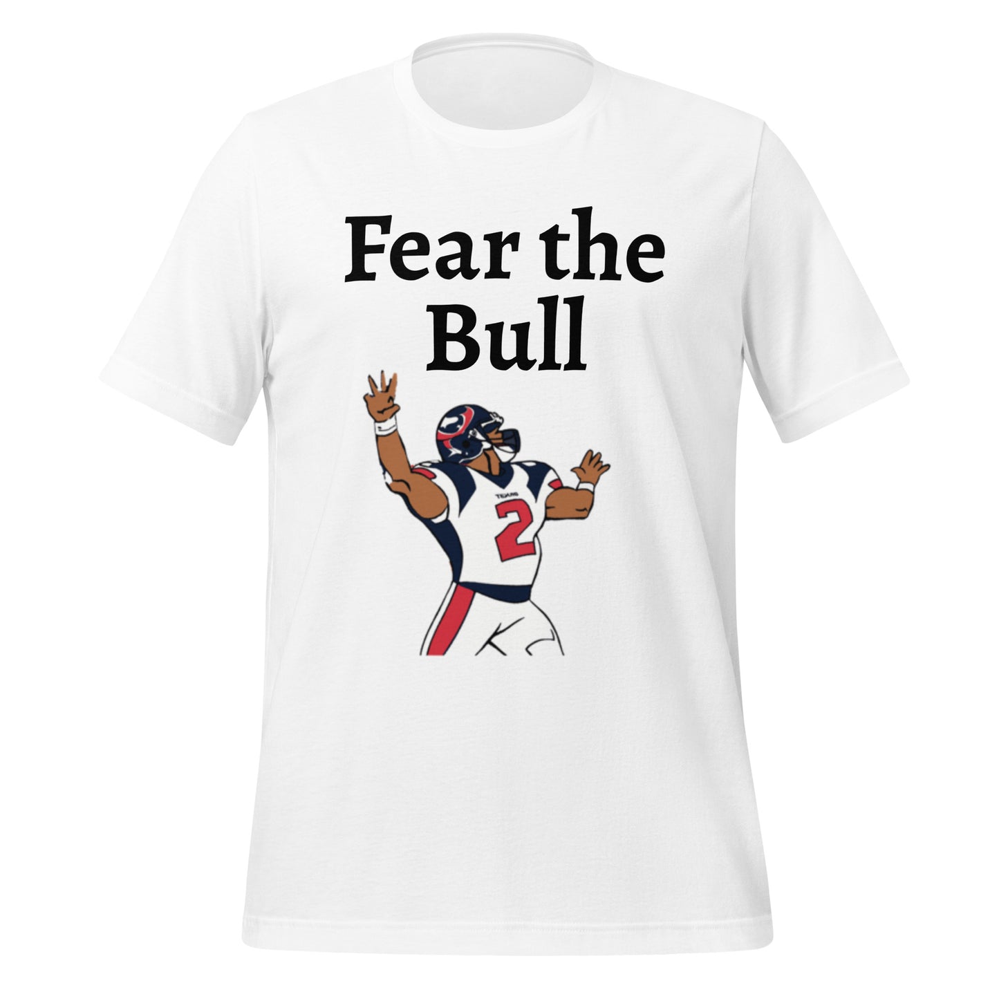 Fear the Bull T-Shirt - Texy Pride