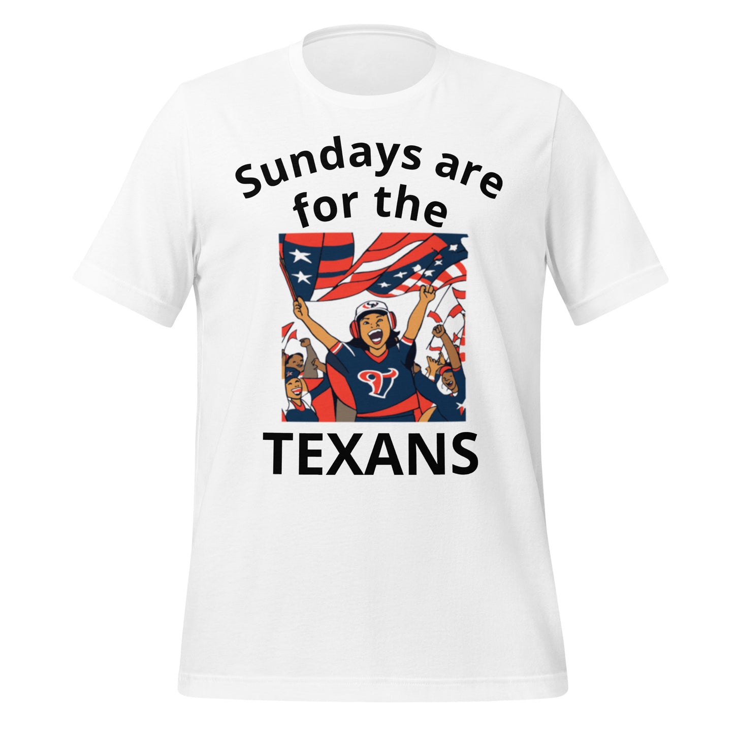Sundays are for the Texans T-Shirt - Texy Pride