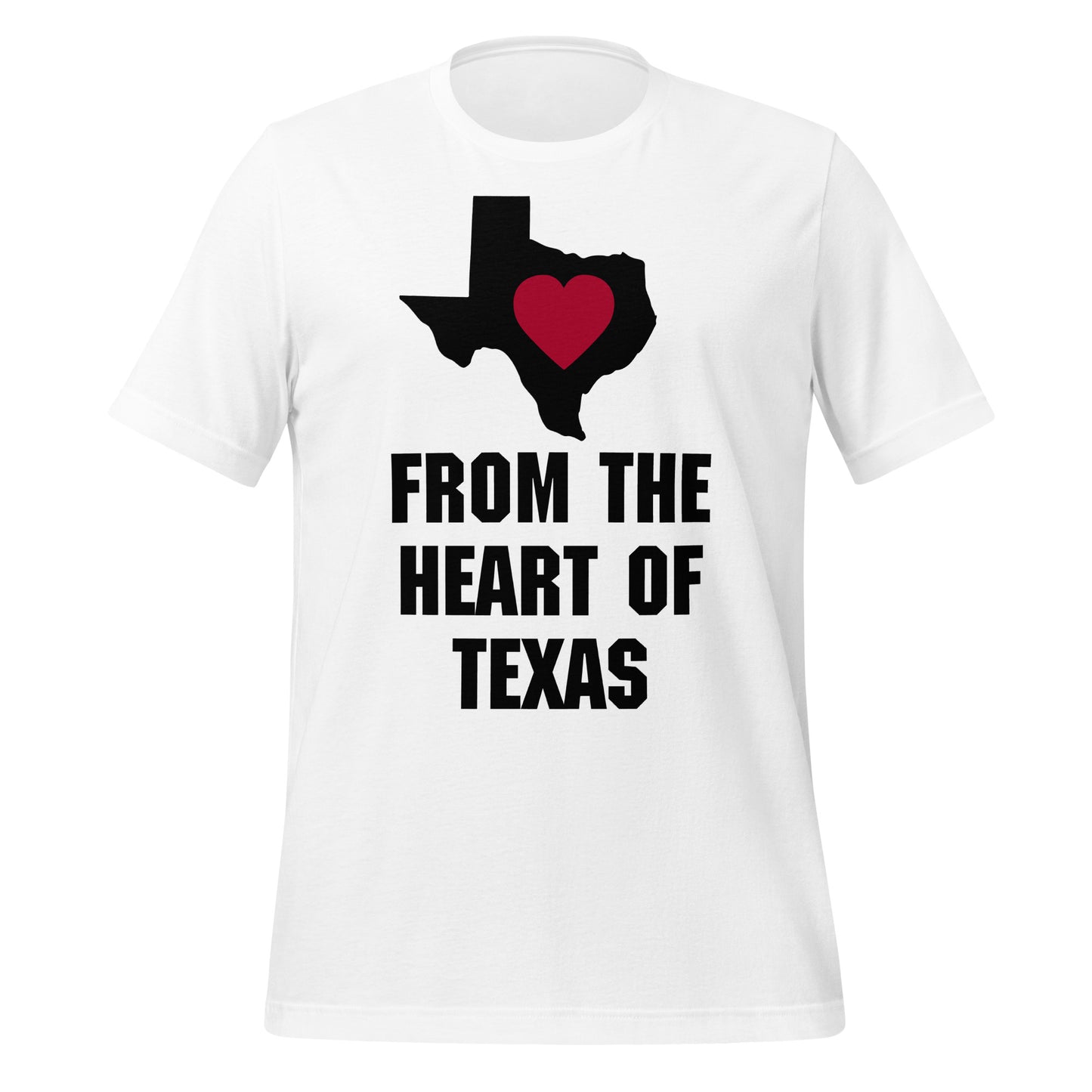 From the Heart of Texas T-Shirt - Texy Pride