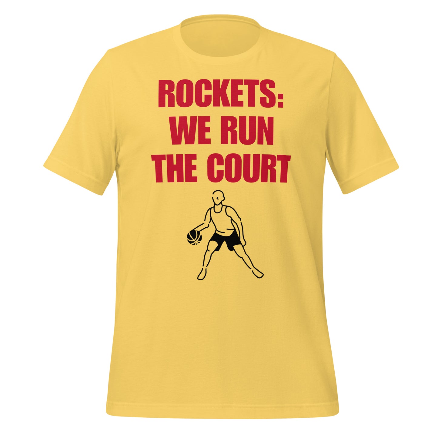 Rockets Run the Court T-Shirt - Texy Pride