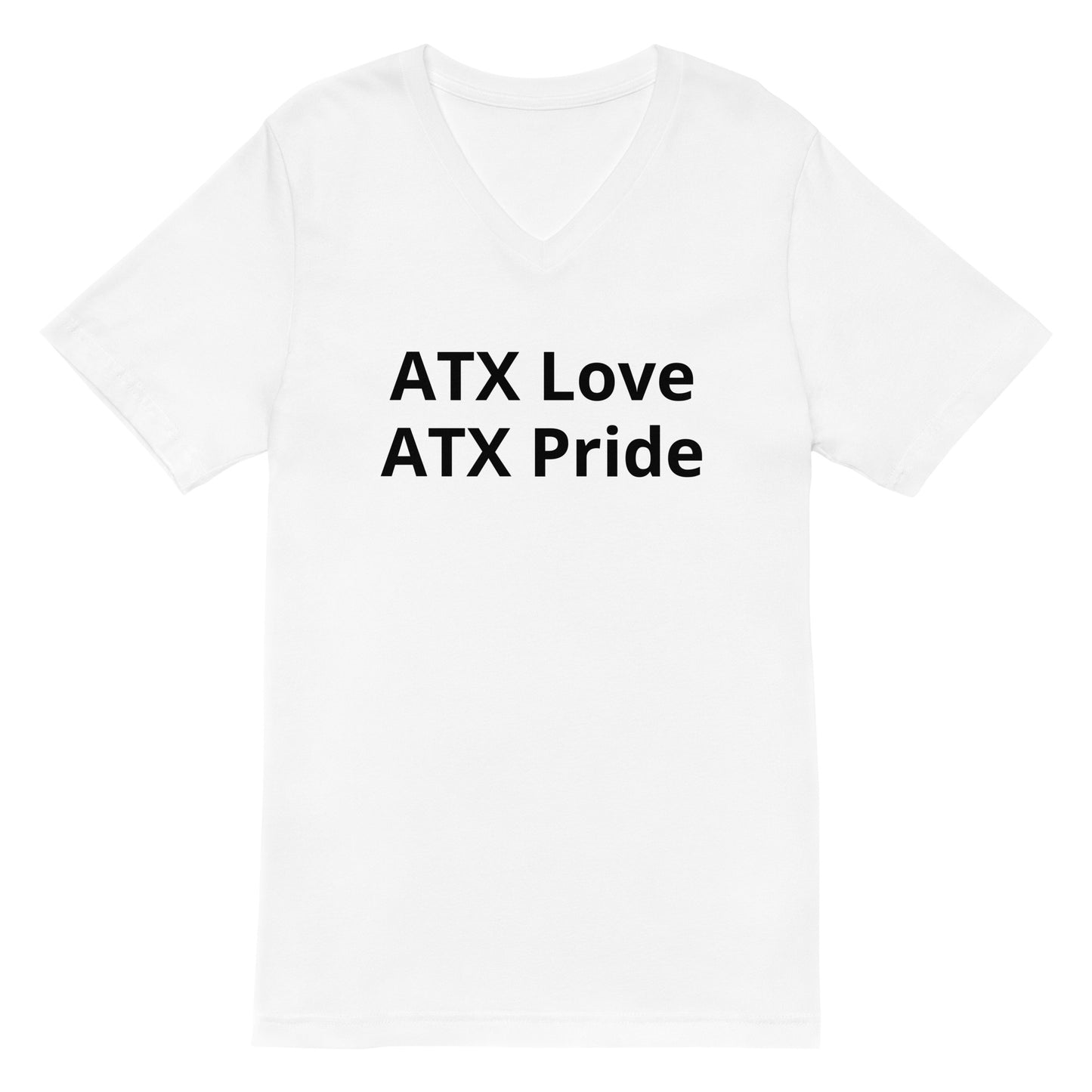 ATX Love - ATX Pride V - Neck T-Shirt - Texy Pride