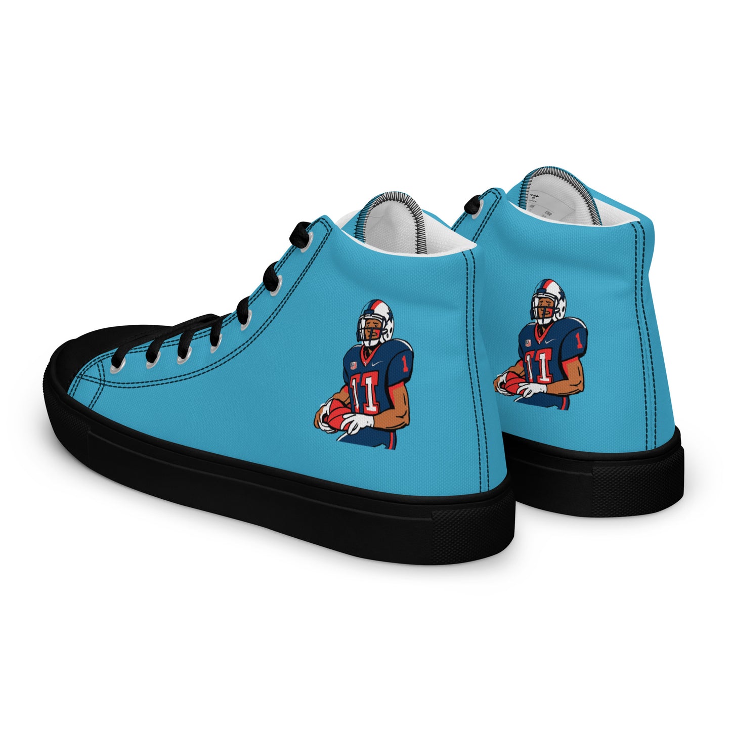Texans Women’s high top canvas shoes - Texy Pride