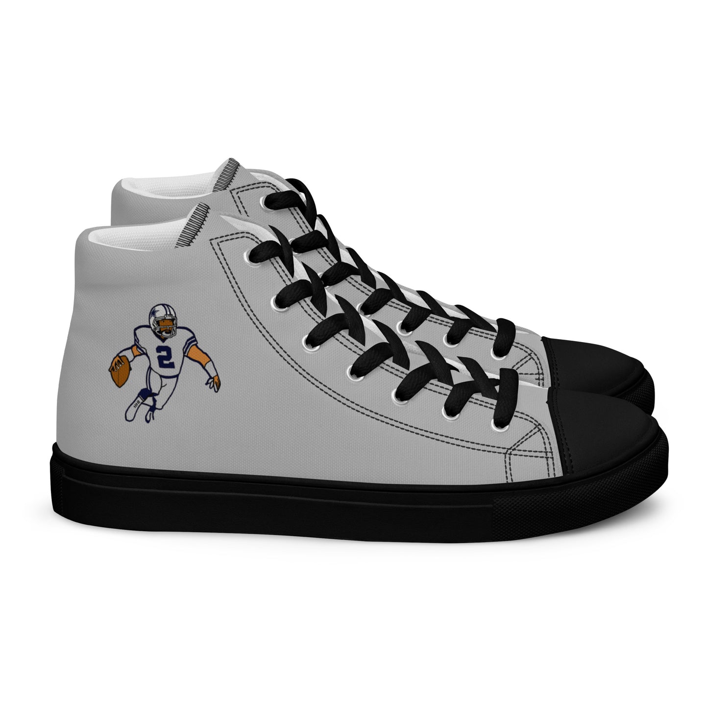 Cowboys Women’s high top canvas shoes - Texy Pride