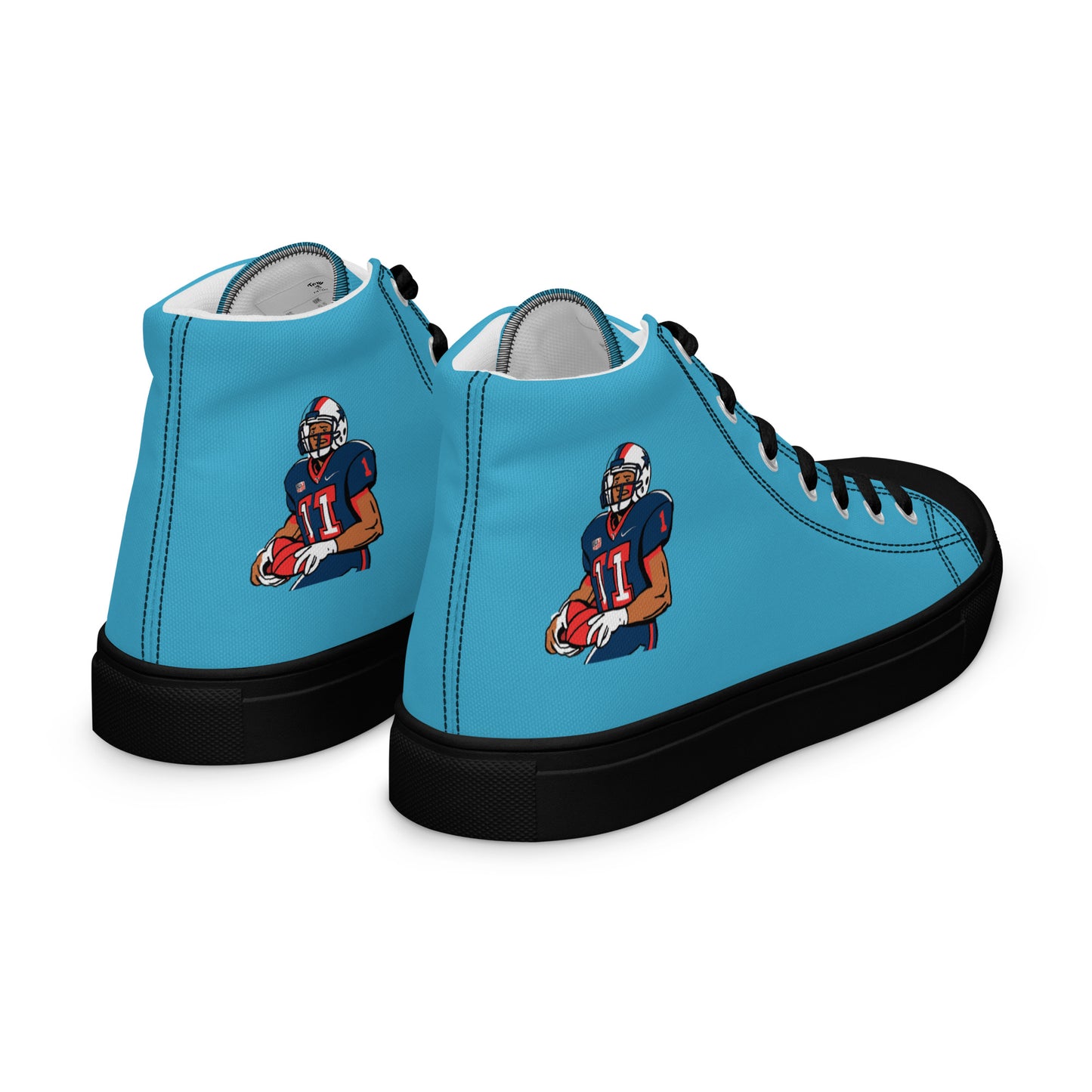 Texans Women’s high top canvas shoes - Texy Pride