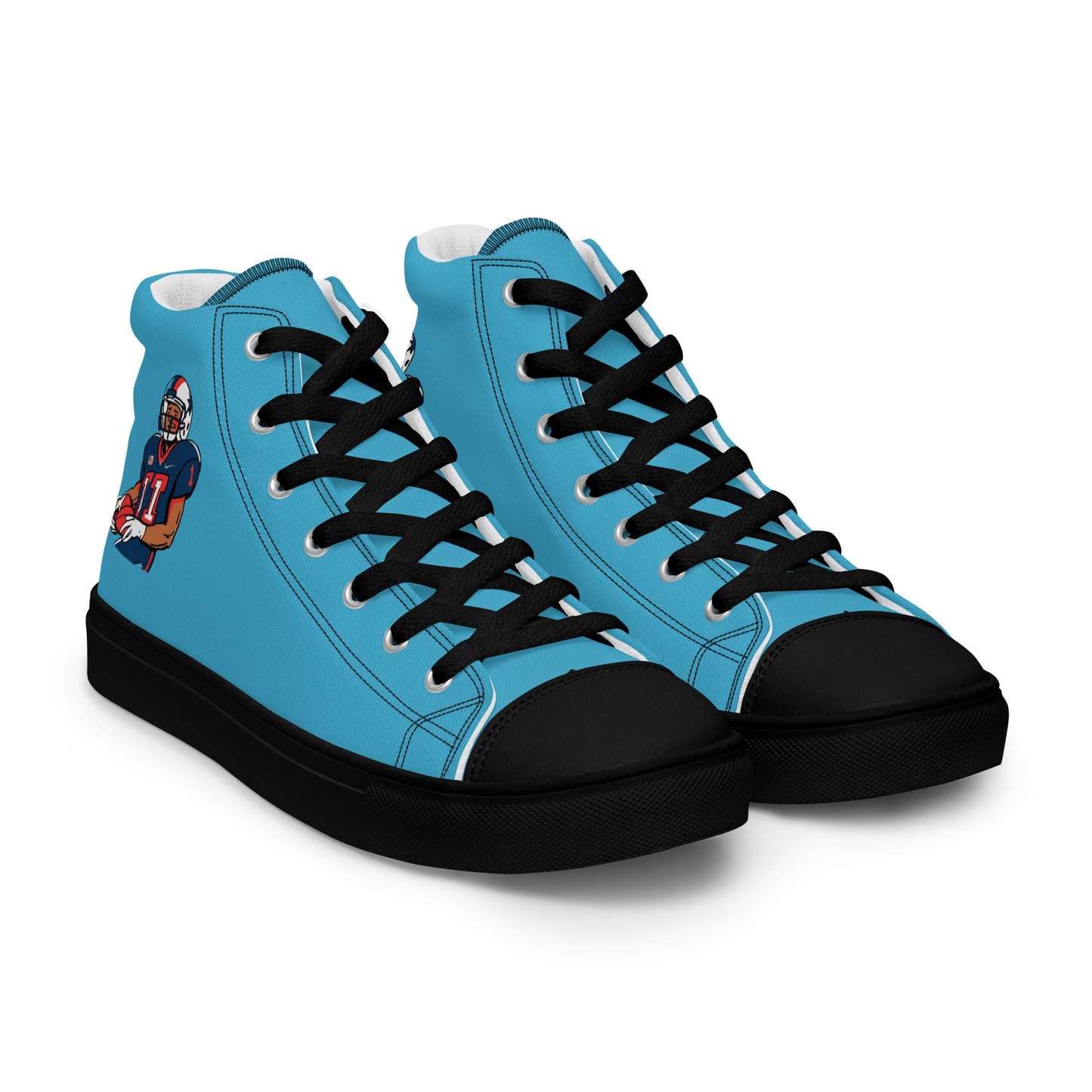 Texans Women’s high top canvas shoes - Texy Pride