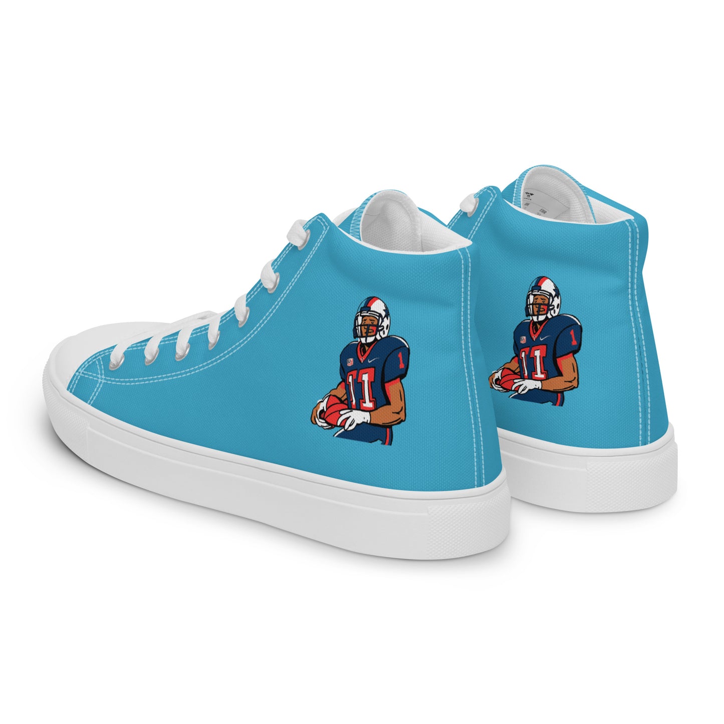 Texans Women’s high top canvas shoes - Texy Pride