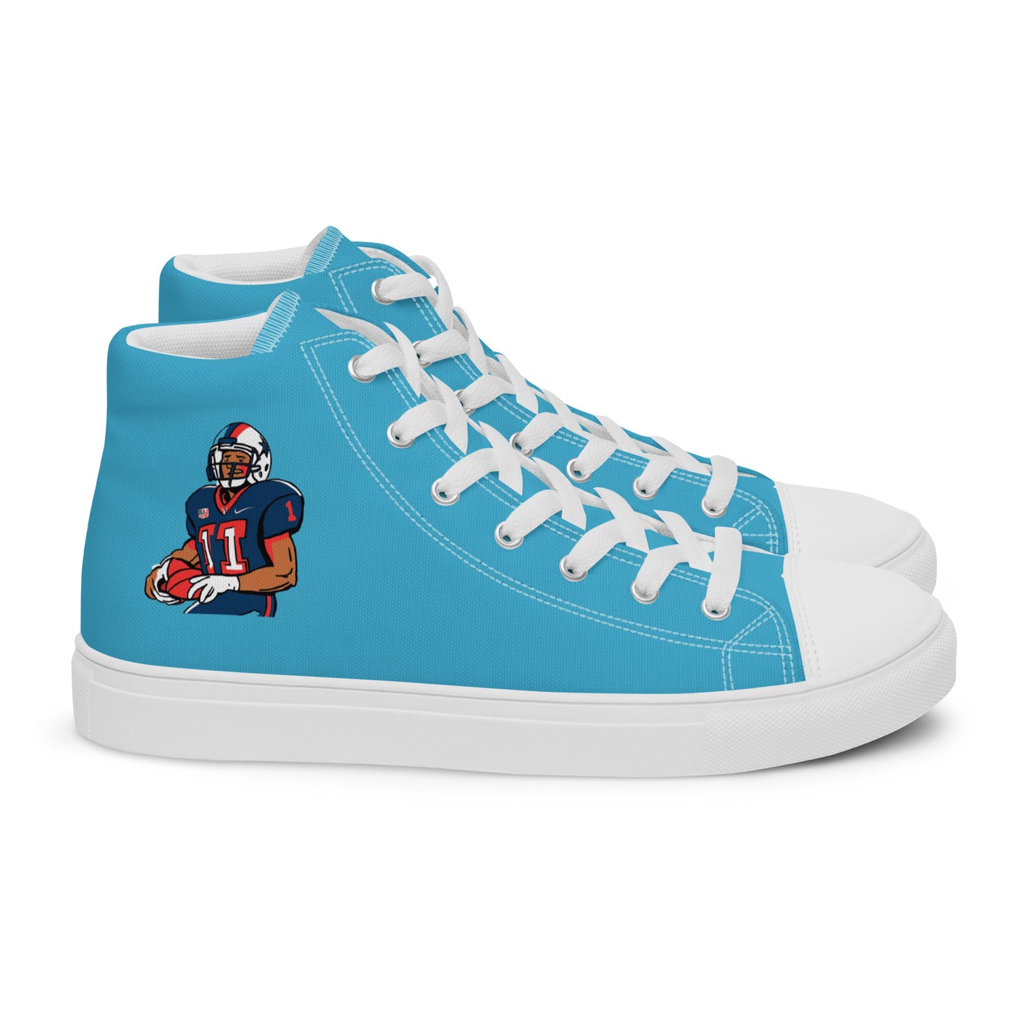 Texans Women’s high top canvas shoes - Texy Pride