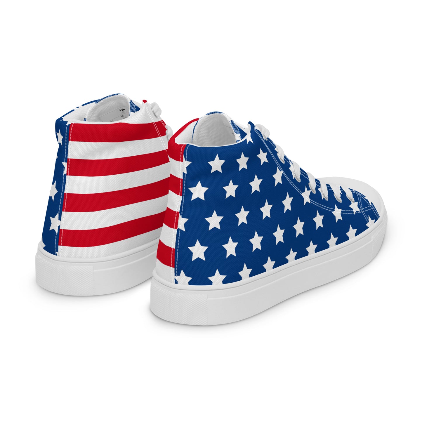 USA Women’s high top canvas shoes - Texy Pride