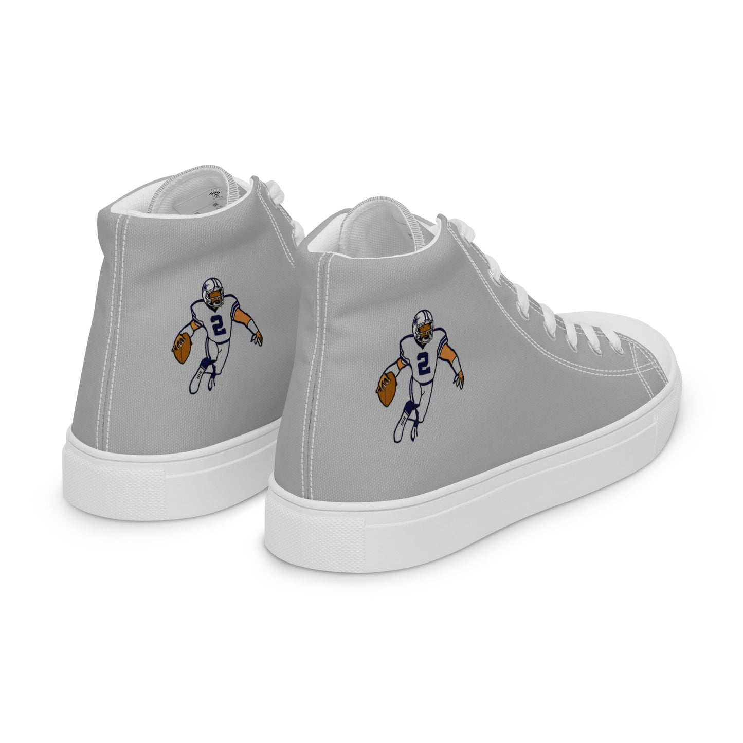 Cowboys Women’s high top canvas shoes - Texy Pride