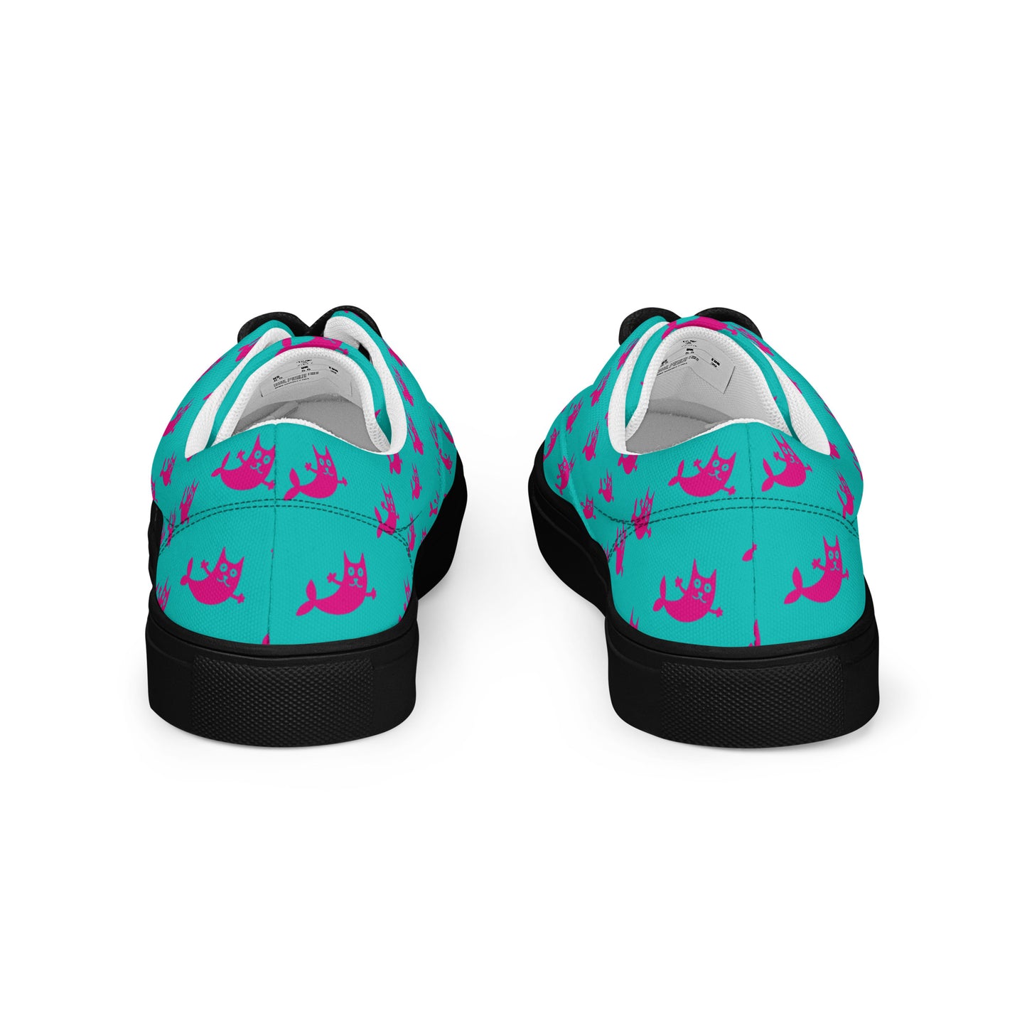 Mermaid Women’s lace - up canvas shoes - Texy Pride