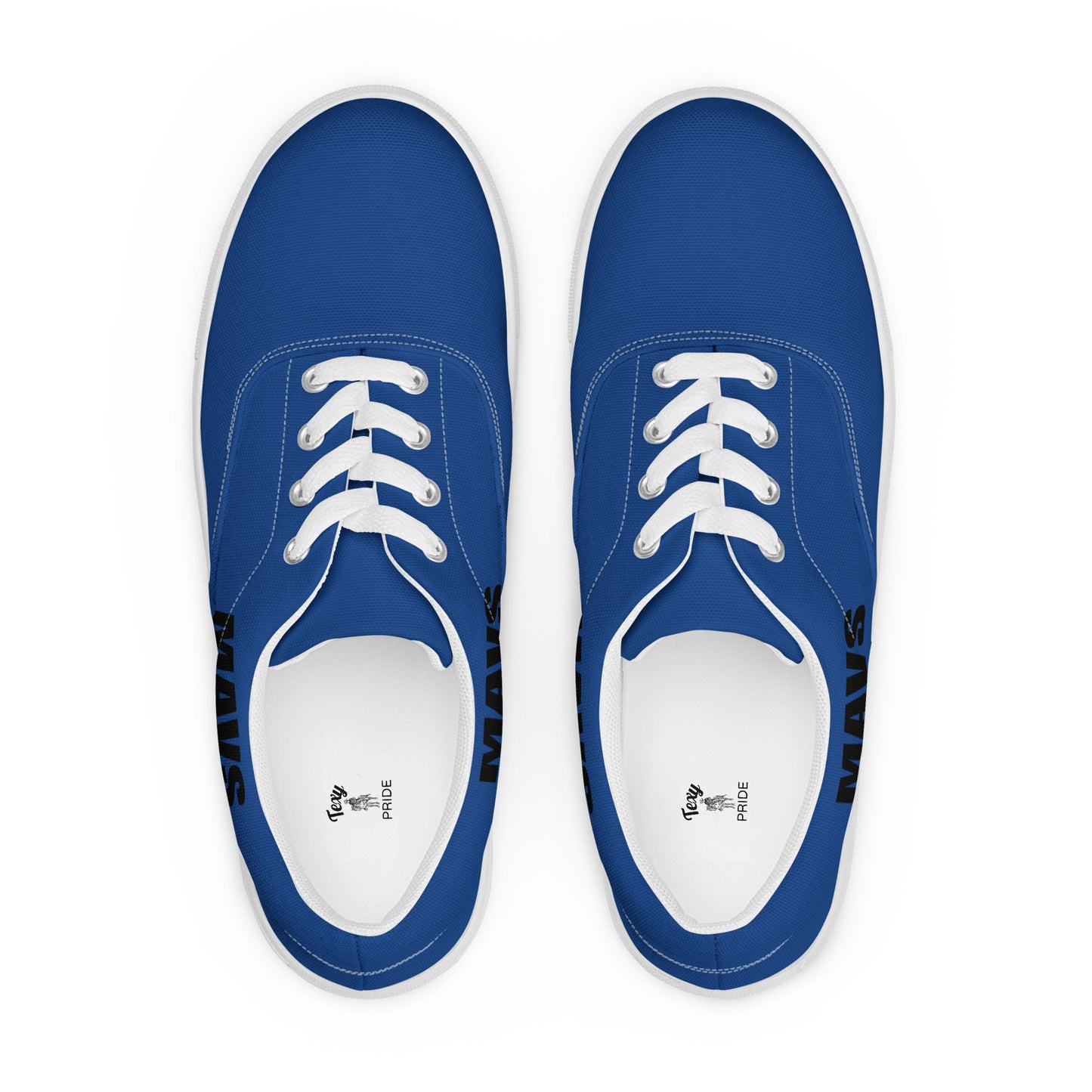 Mavs Women’s lace - up canvas shoes - Texy Pride