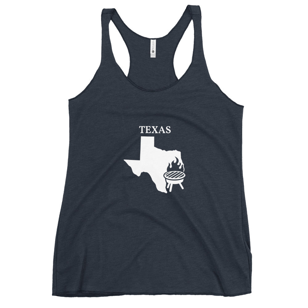 Texas Map Women's Tank Top - Texy Pride