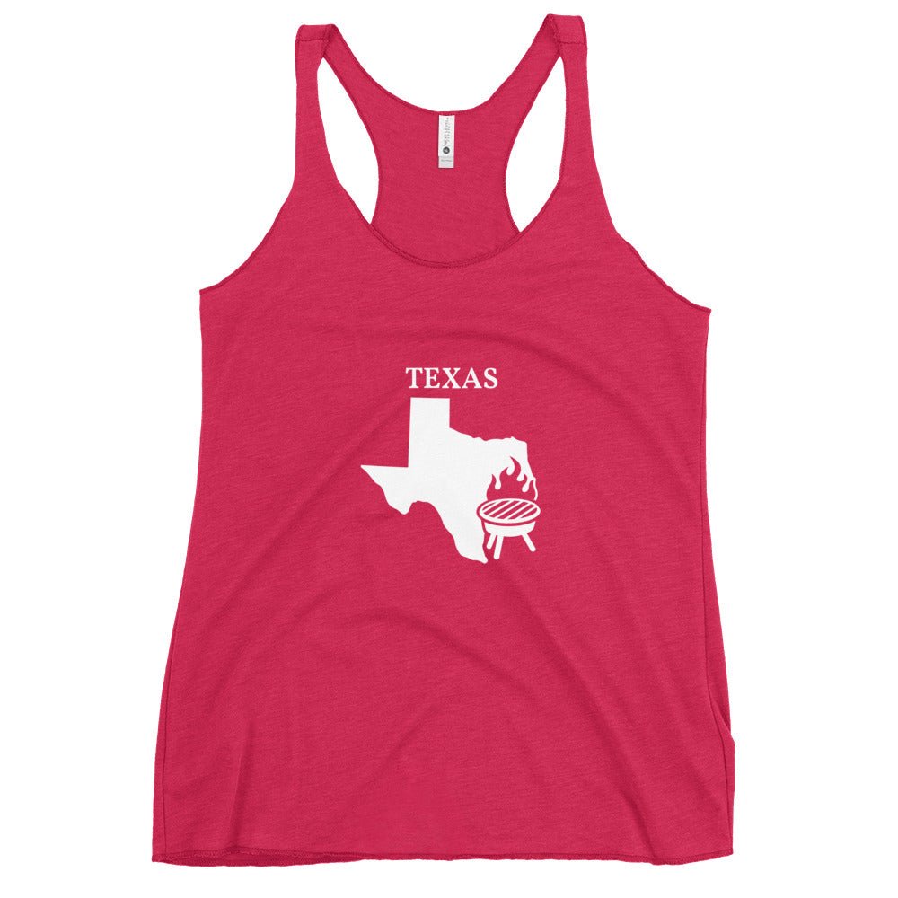 Texas Map Women's Tank Top - Texy Pride