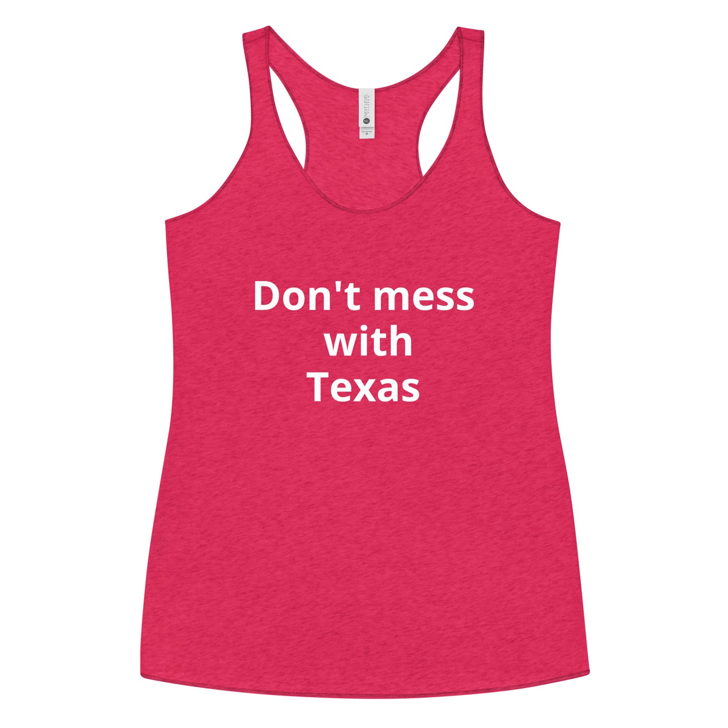 Don't mess with Texas Women's Tank Top - Texy Pride