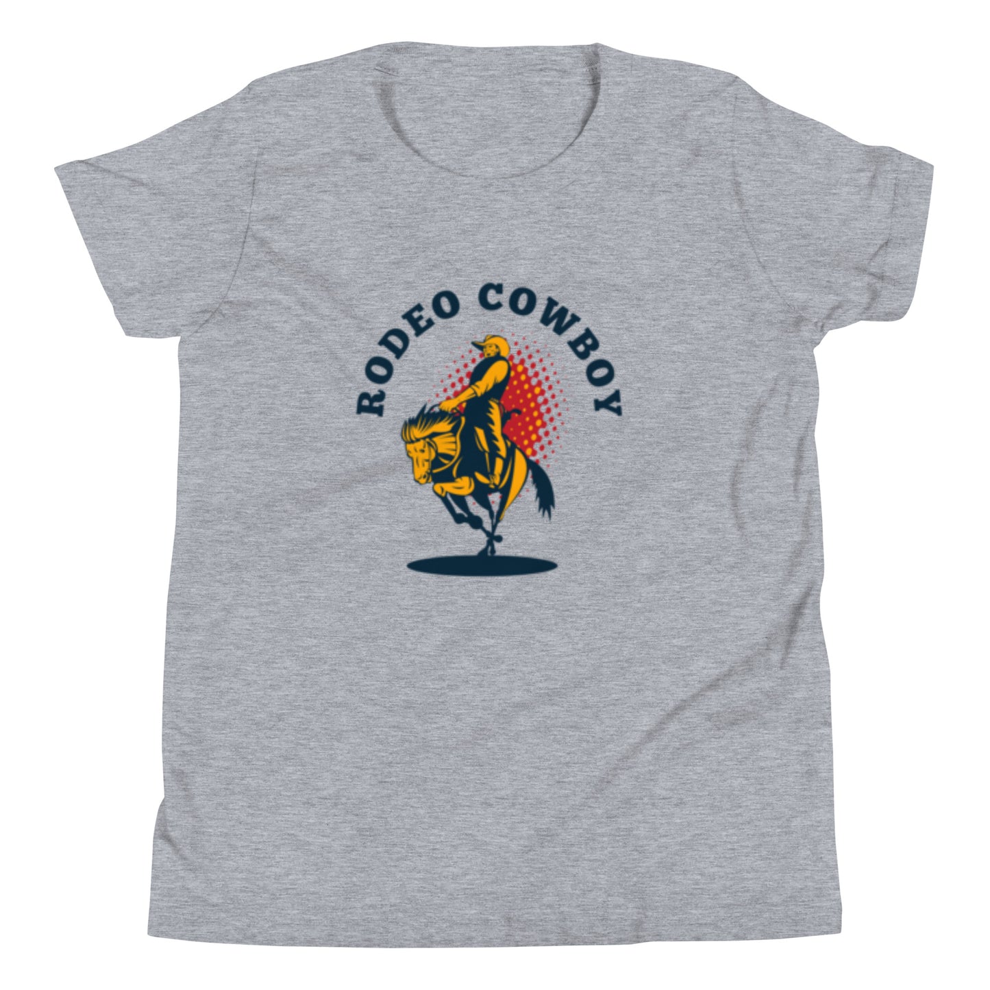 Rodeo Cowboy Youth T-Shirt - Texy Pride