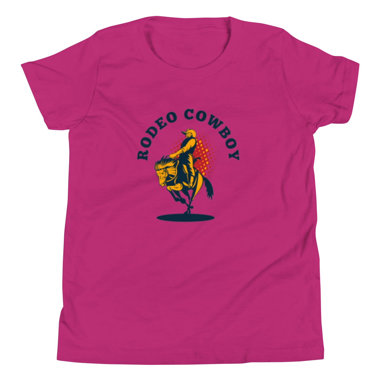 Rodeo Cowboy Youth T-Shirt - Texy Pride