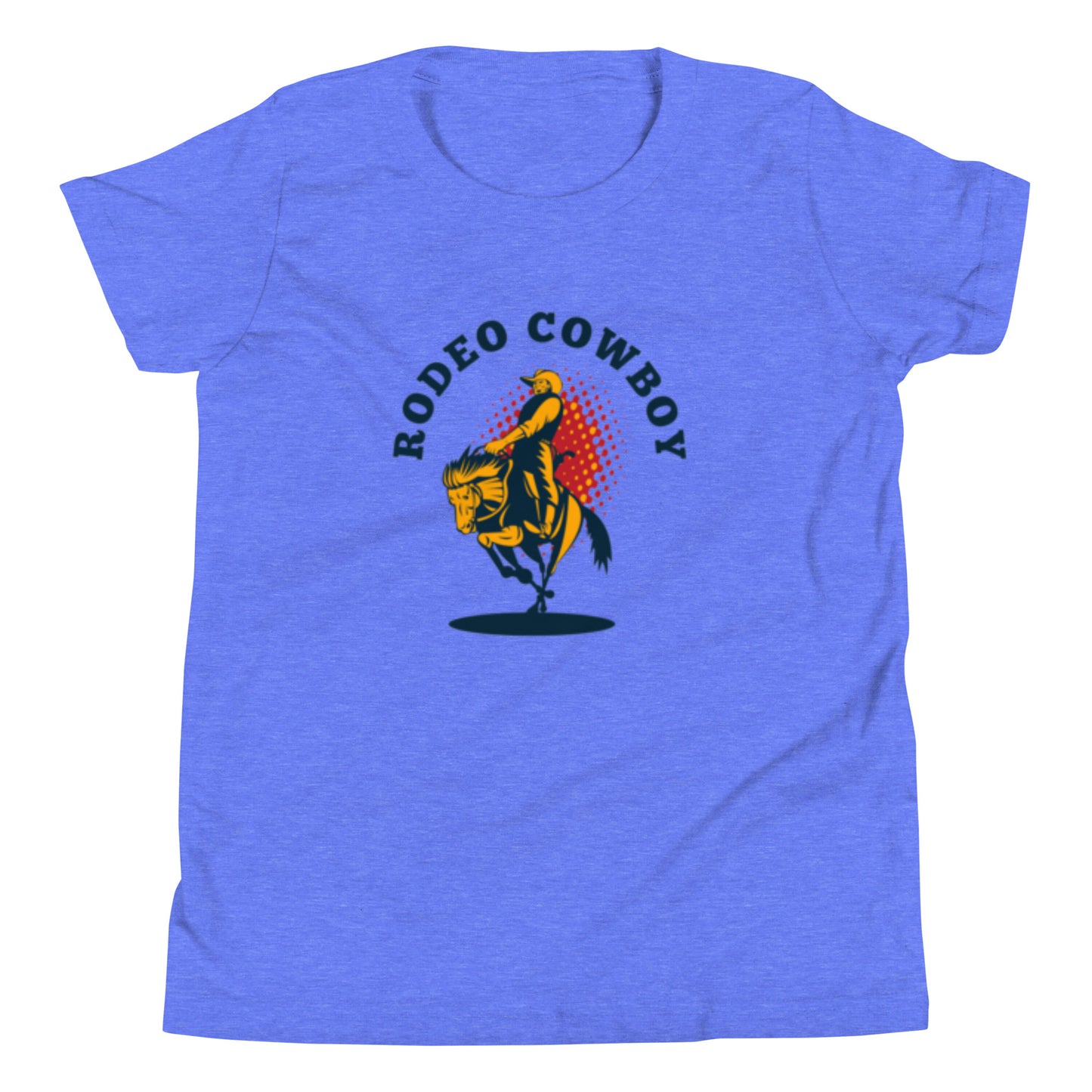 Rodeo Cowboy Youth T-Shirt - Texy Pride