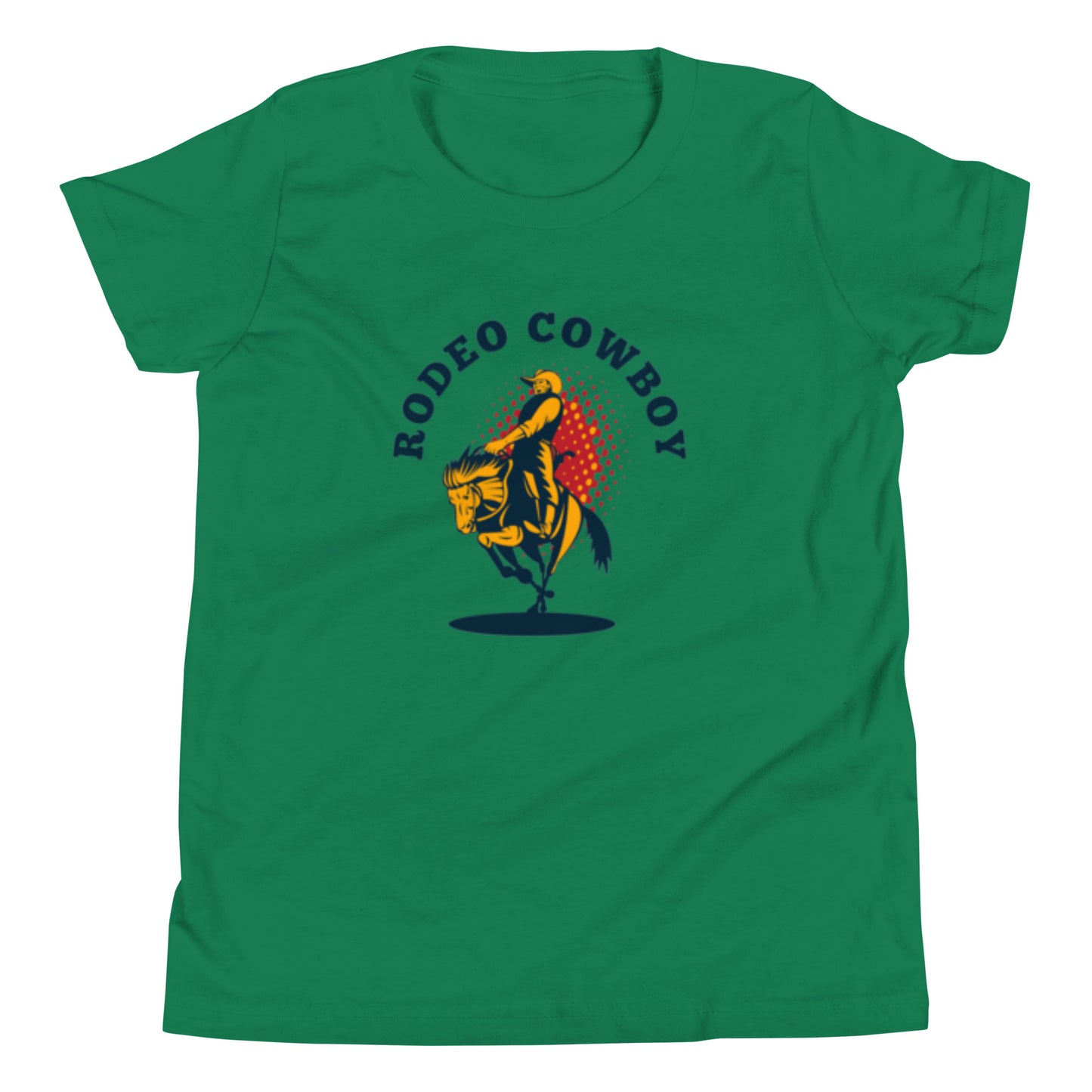 Rodeo Cowboy Youth T-Shirt - Texy Pride