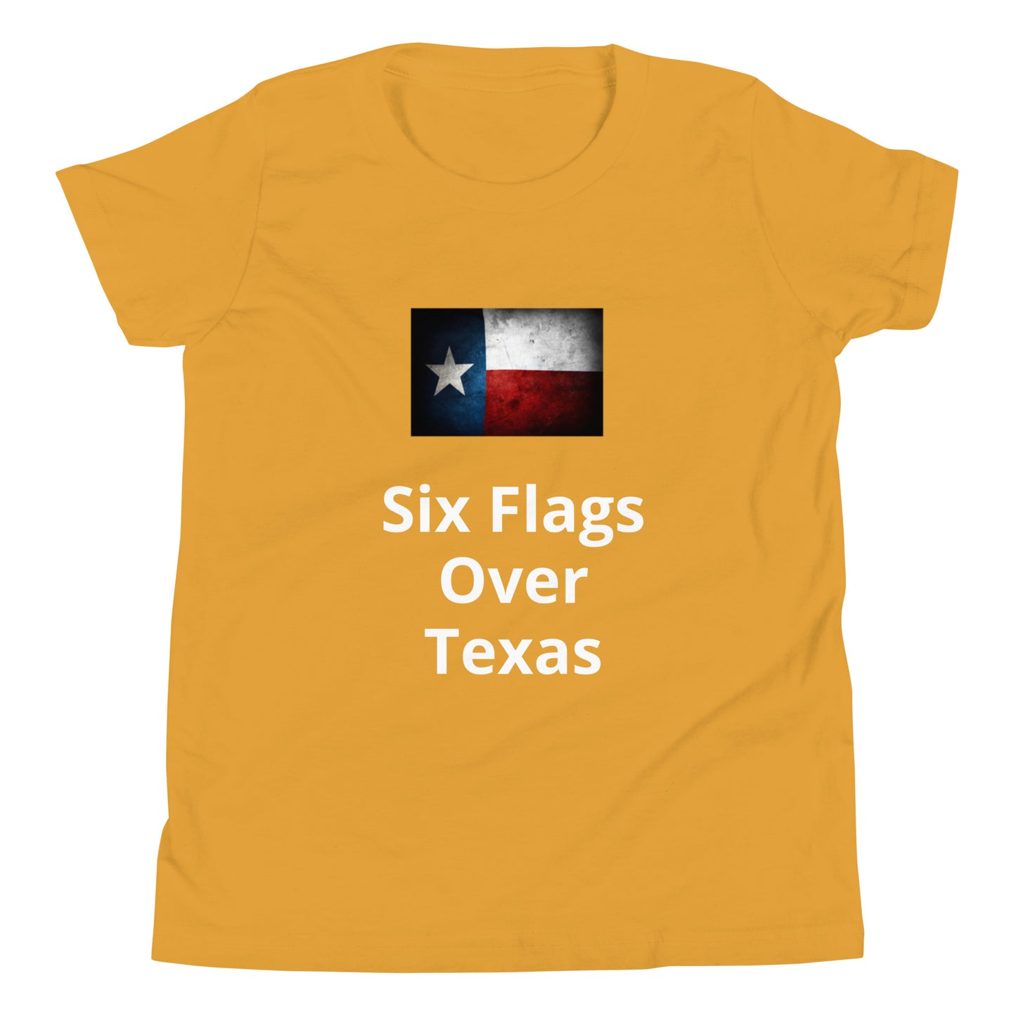 Six Flags Over Texas Youth T-Shirt - Texy Pride