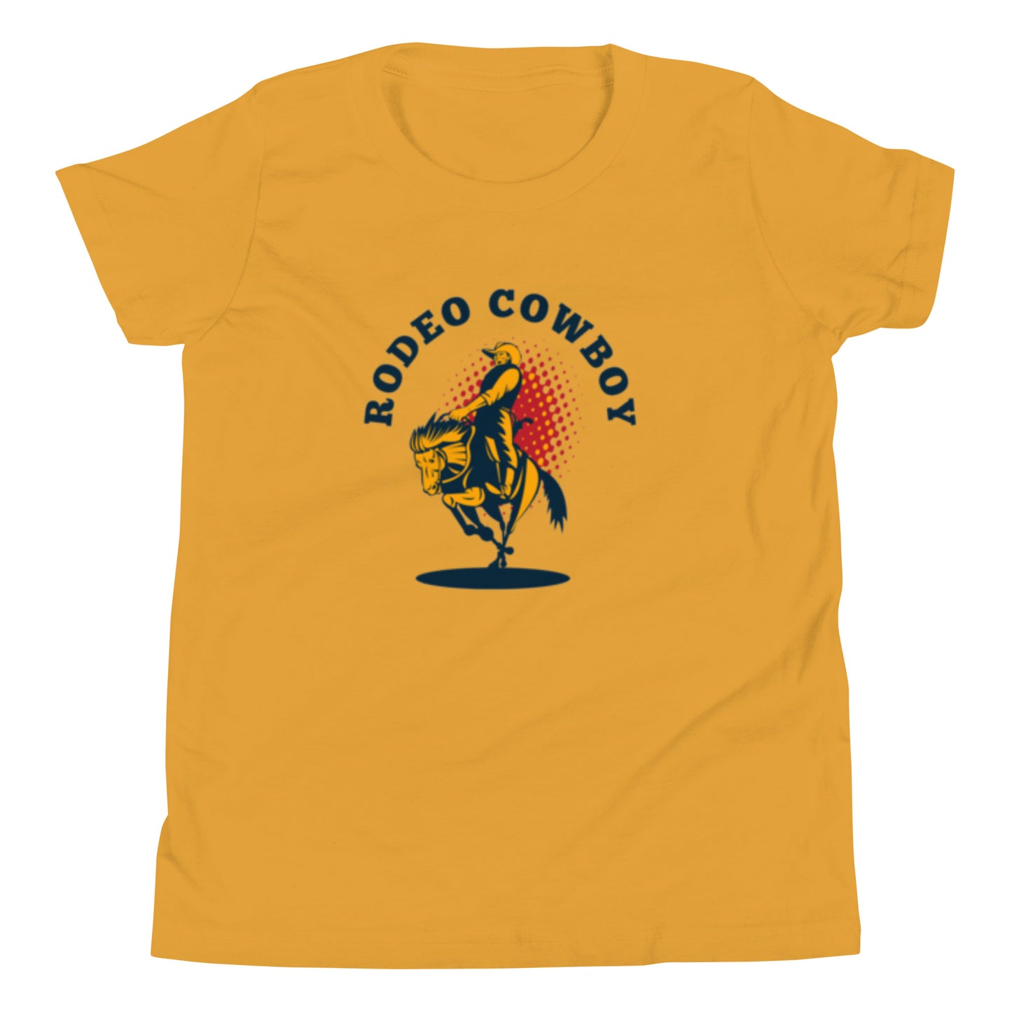 Rodeo Cowboy Youth T-Shirt - Texy Pride
