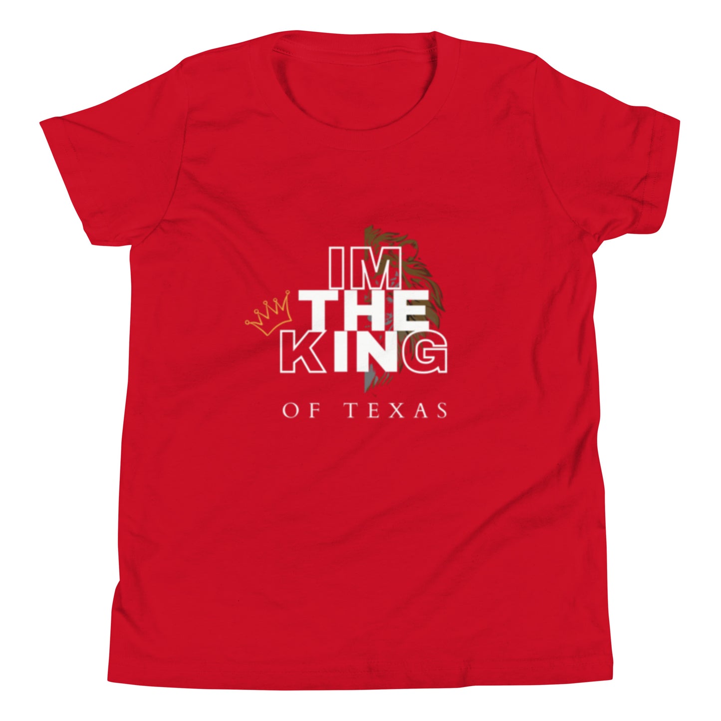 I'm the king of Texas Youth T-Shirt - Texy Pride