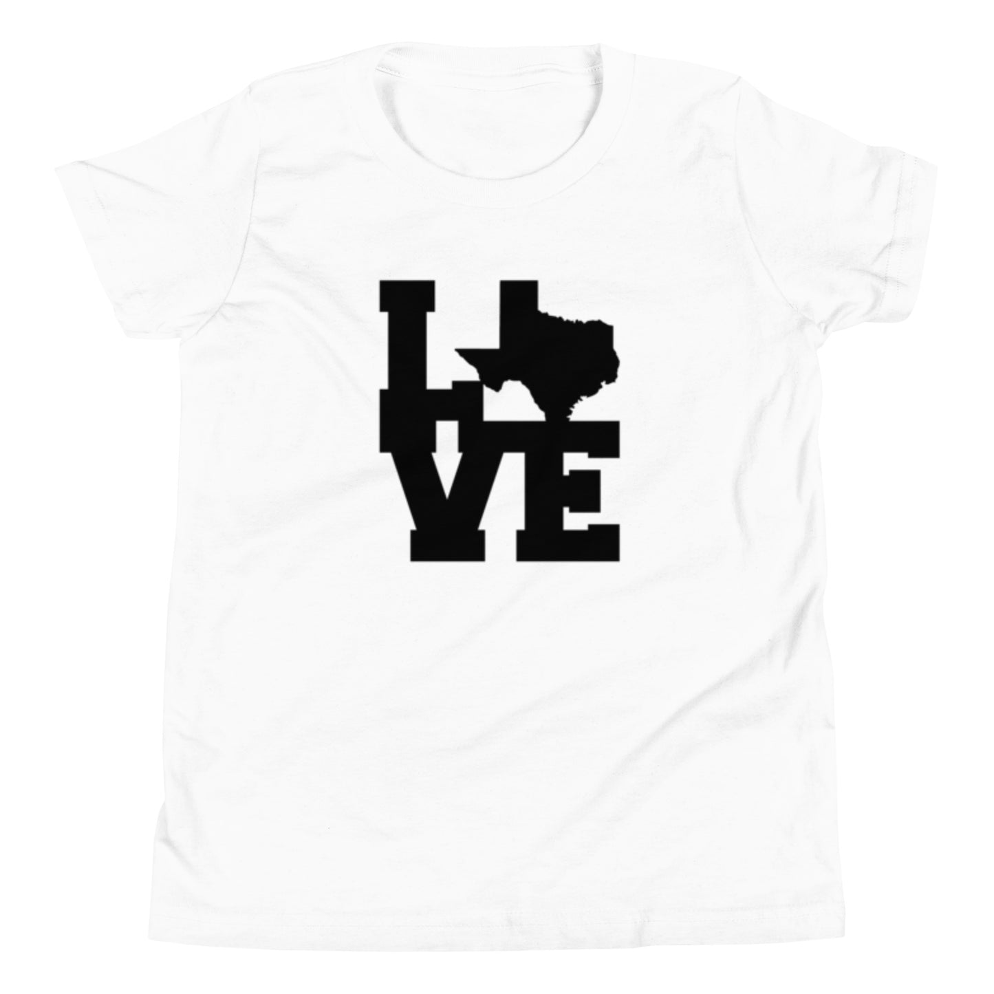 Texas Love Youth T-Shirt - Texy Pride