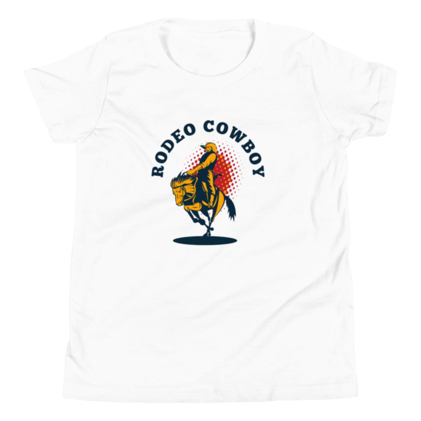 Rodeo Cowboy Youth T-Shirt - Texy Pride