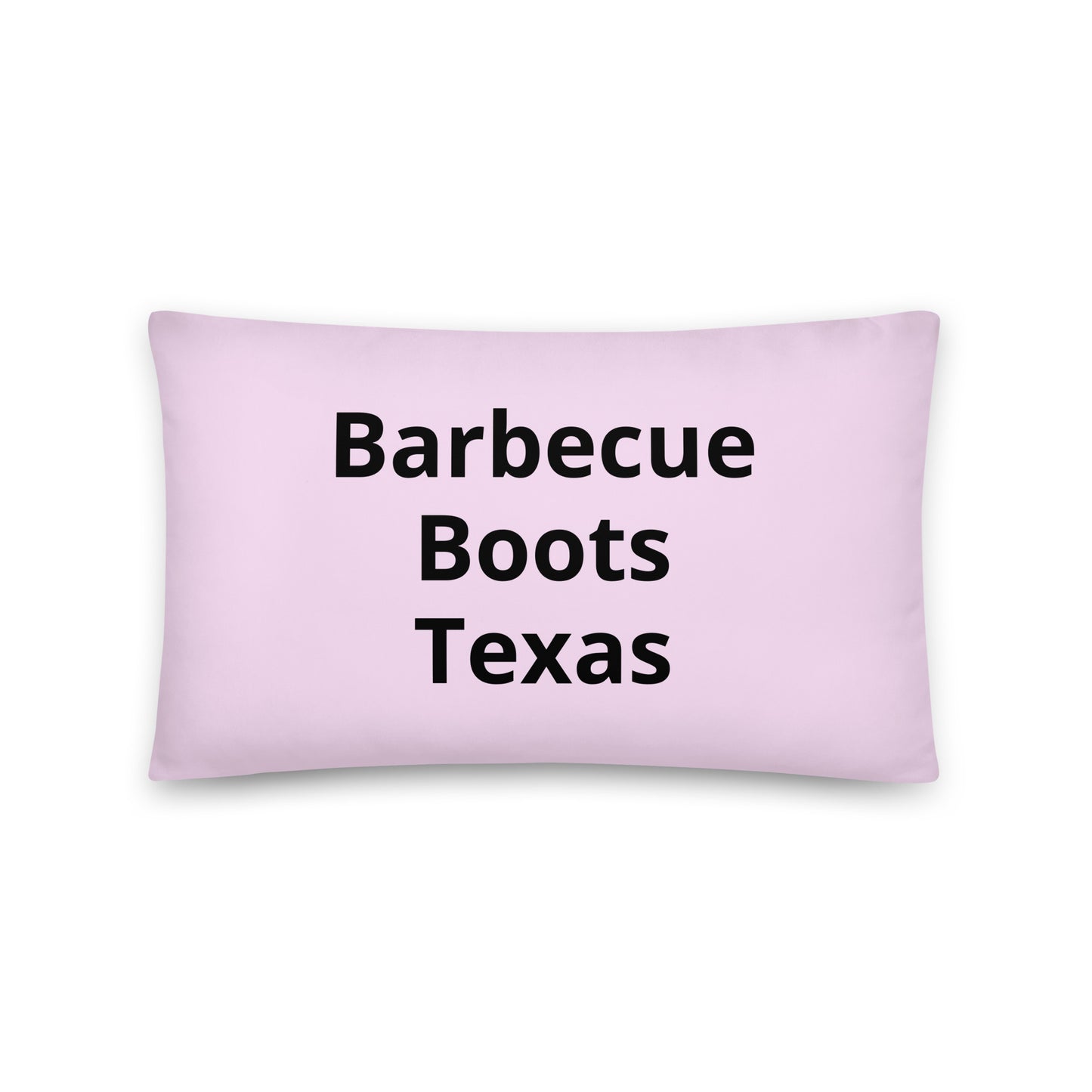 Barbecue, Boots, Texas Pillow