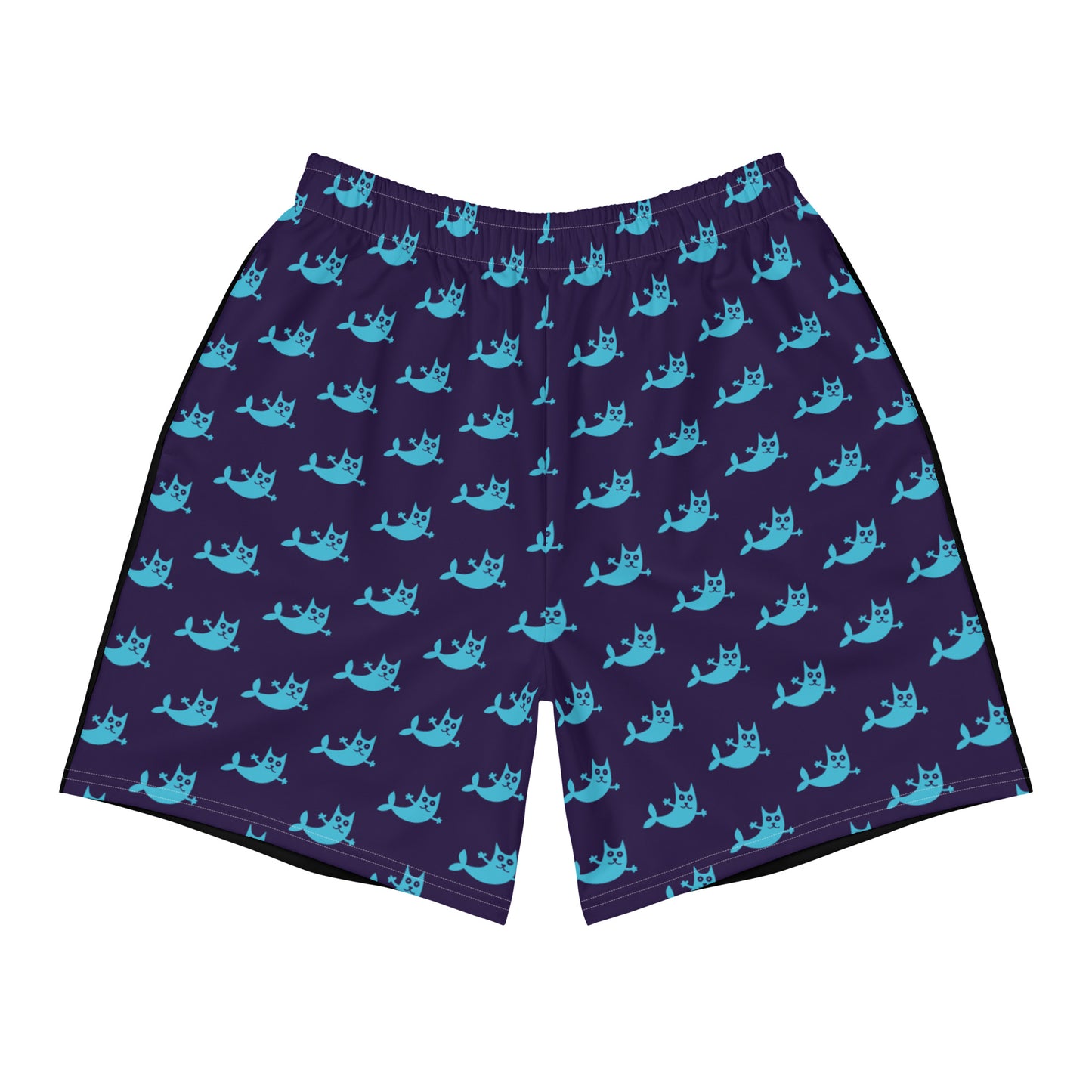 Cat fish monster Men's Athletic Shorts