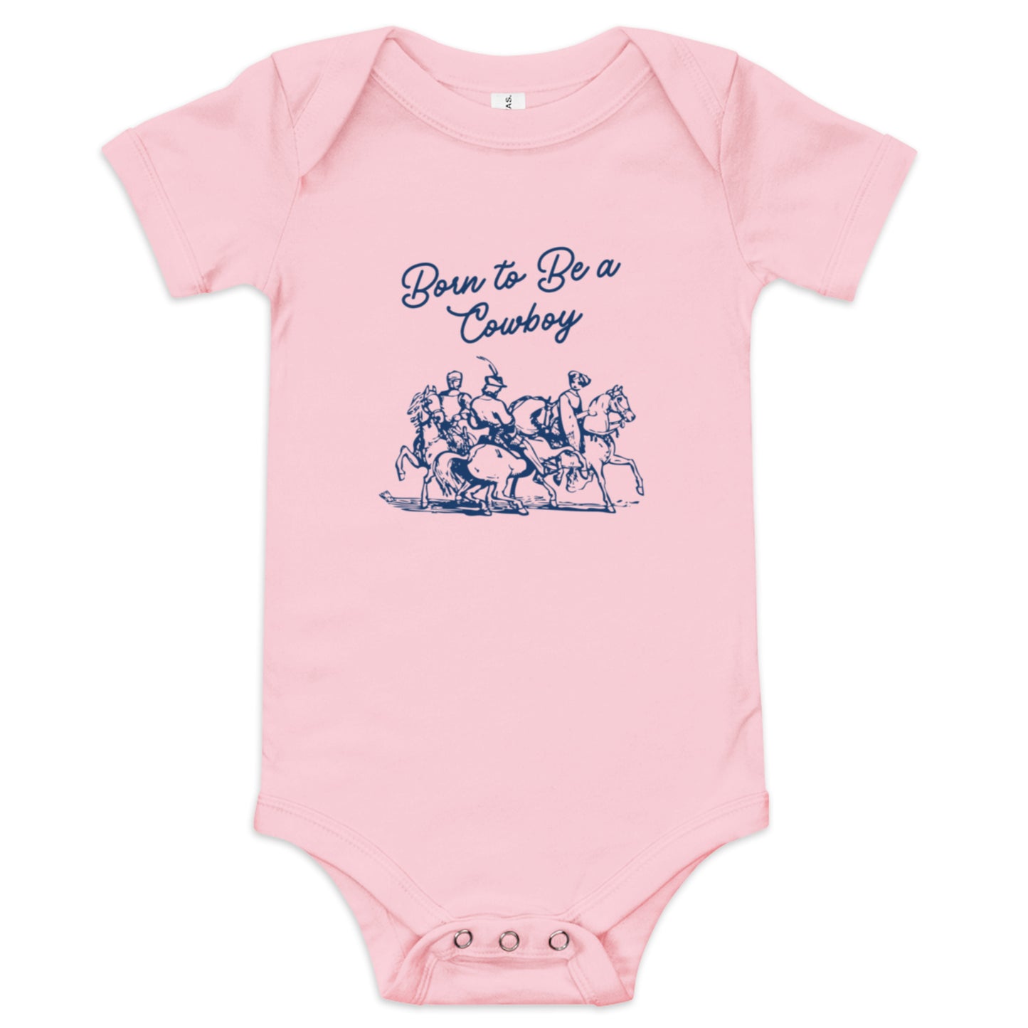 Born to be a cowboy Baby Onesie