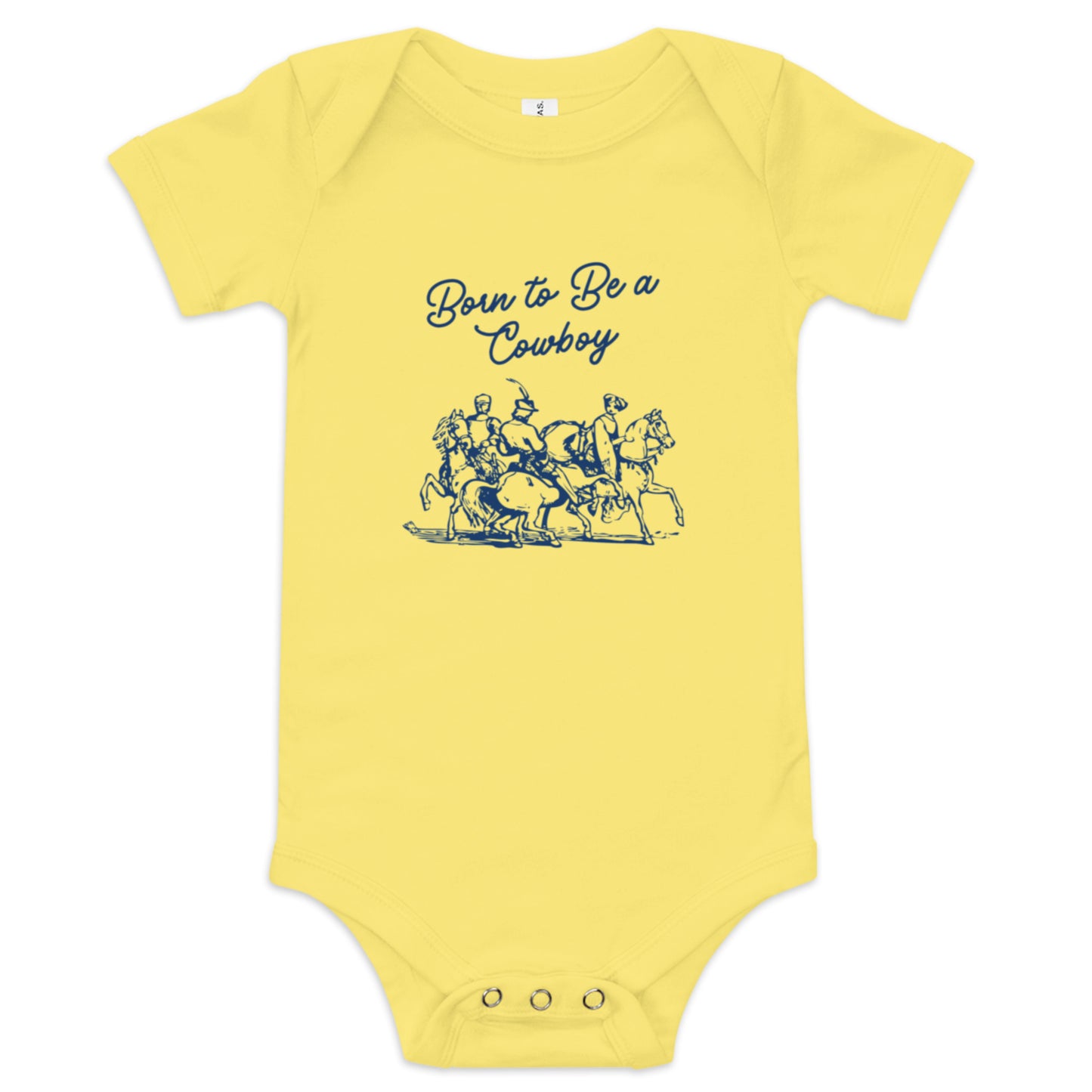 Born to be a cowboy Baby Onesie