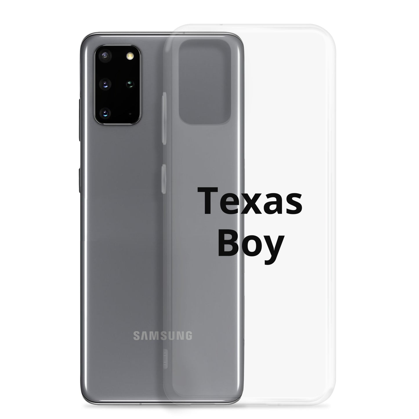 Texas Boy Clear Case for Samsung