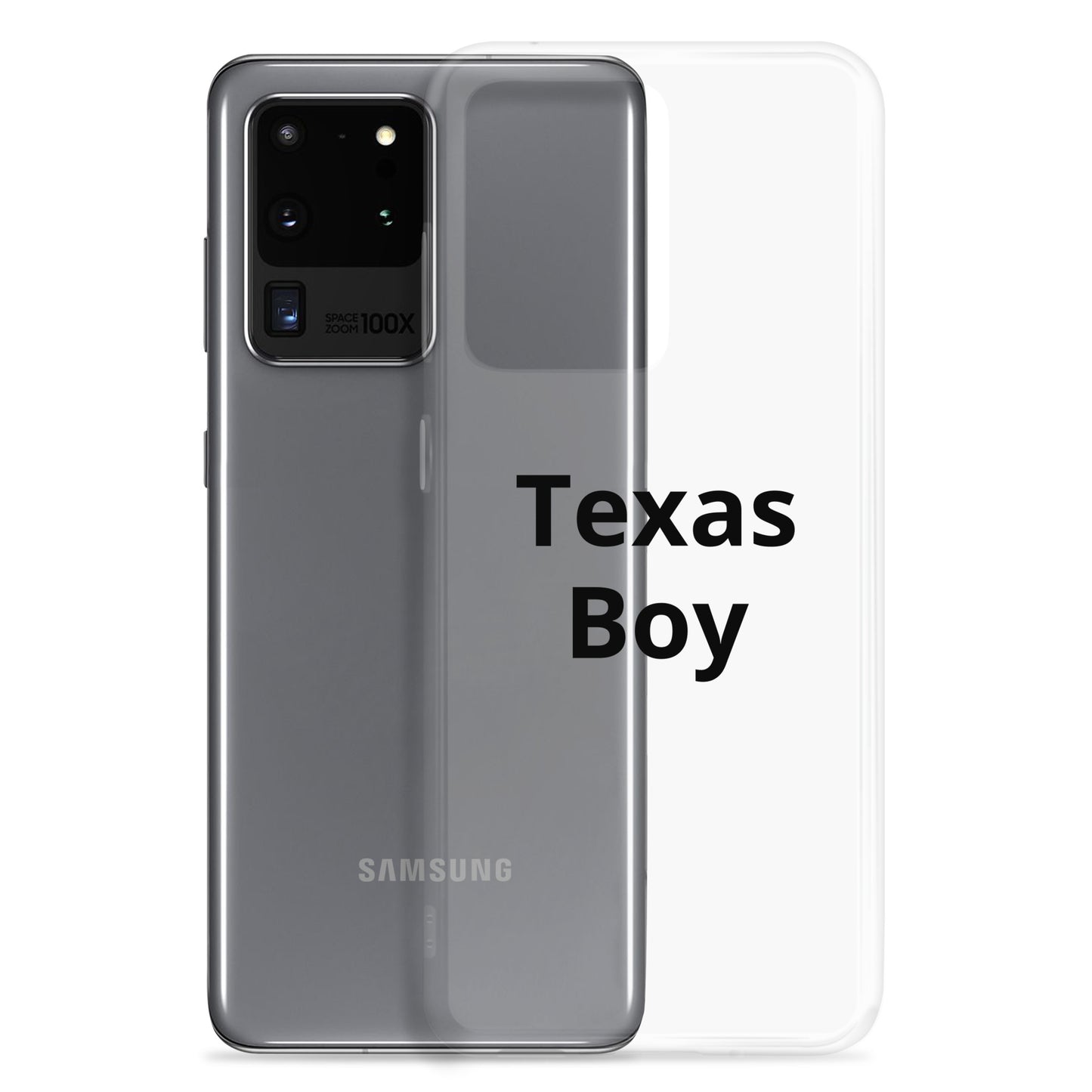 Texas Boy Clear Case for Samsung