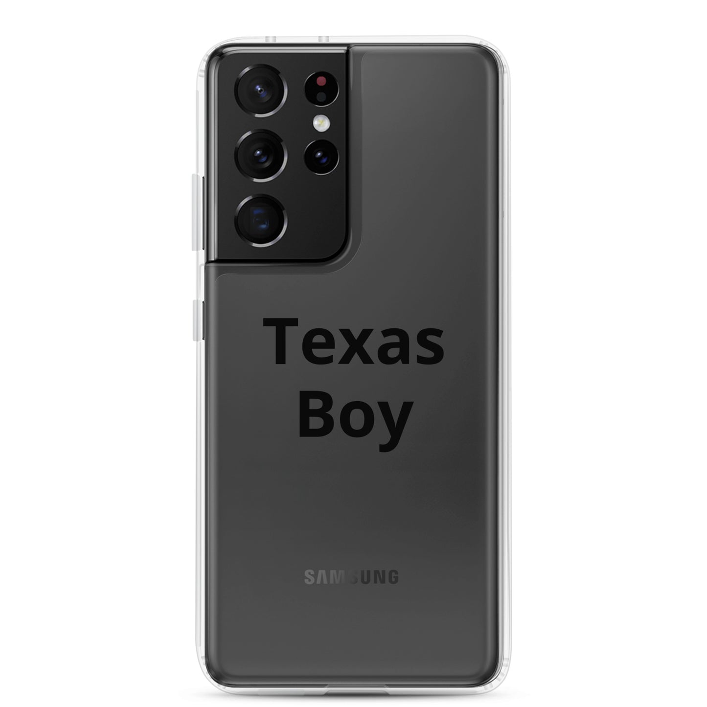 Texas Boy Clear Case for Samsung