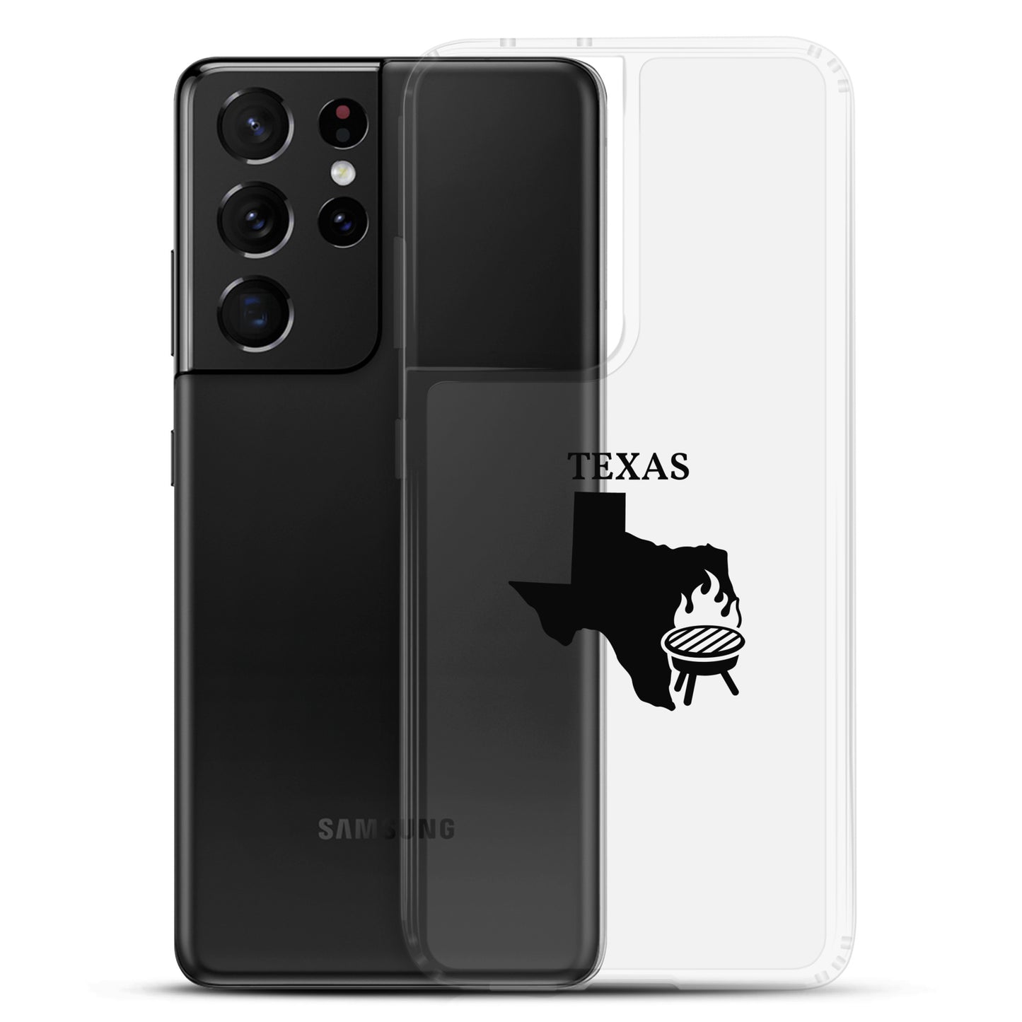 Texas Clear Case for Samsung