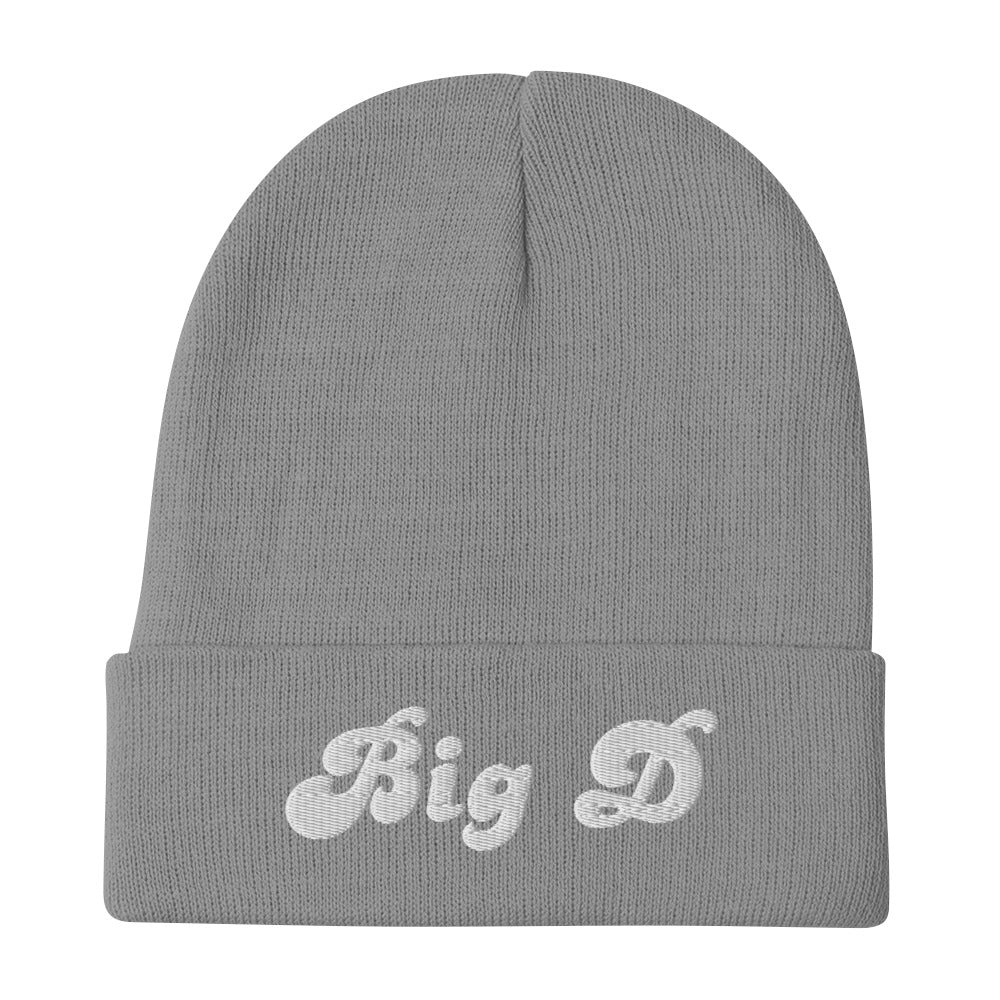 Big D Embroidered Beanie