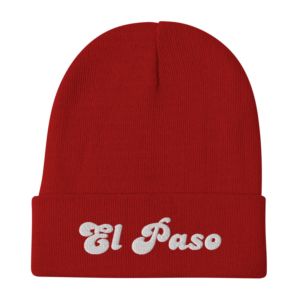 El Paso Embroidered Beanie