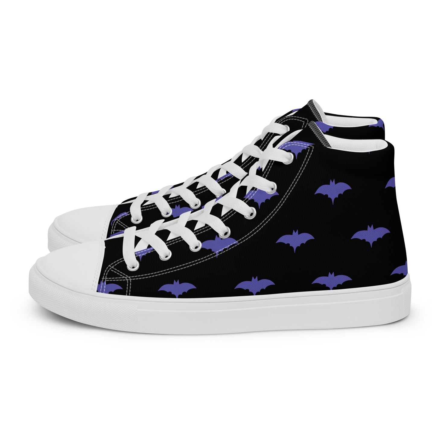 Austin Bat City Men’s high top canvas shoes - Texy Pride