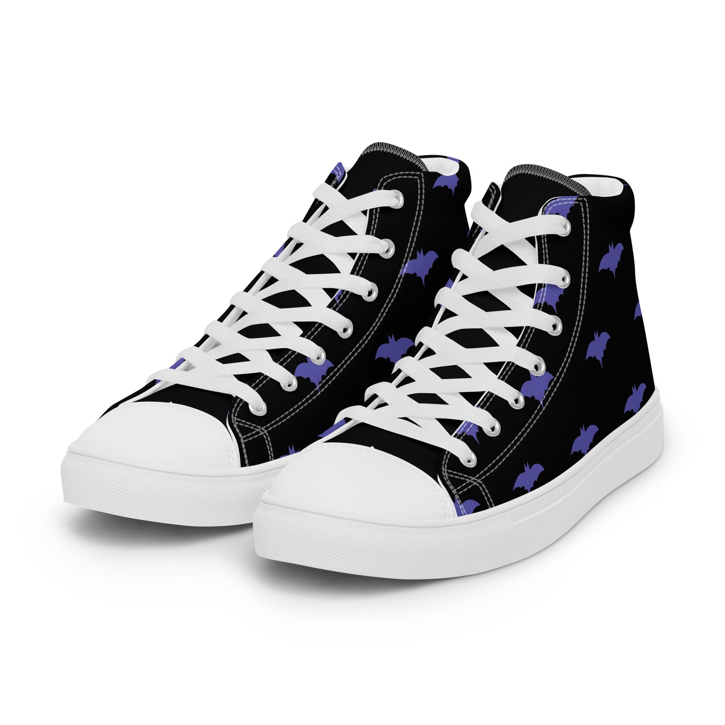 Austin Bat City Men’s high top canvas shoes - Texy Pride