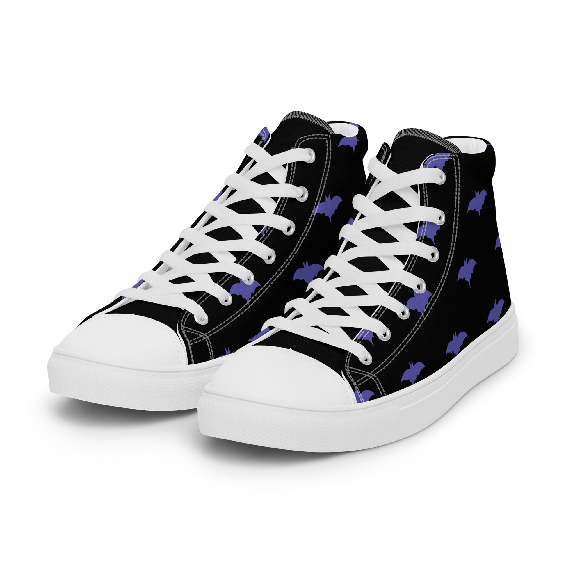 Austin Bat City Men’s high top canvas shoes - Texy Pride