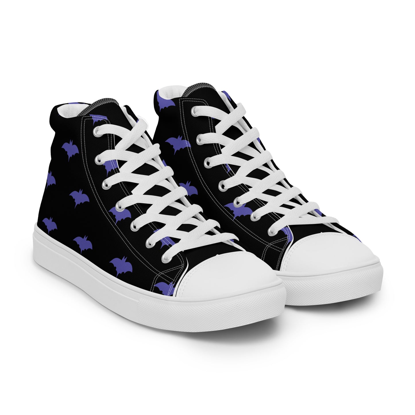 Austin Bat City Men’s high top canvas shoes - Texy Pride