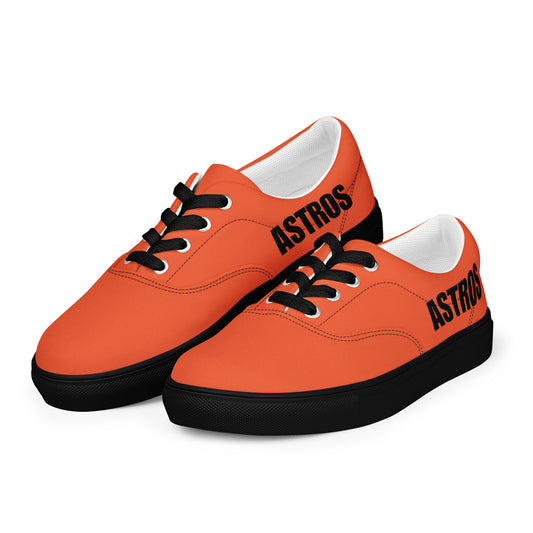 Astros Men’s lace - up canvas shoes - Texy Pride