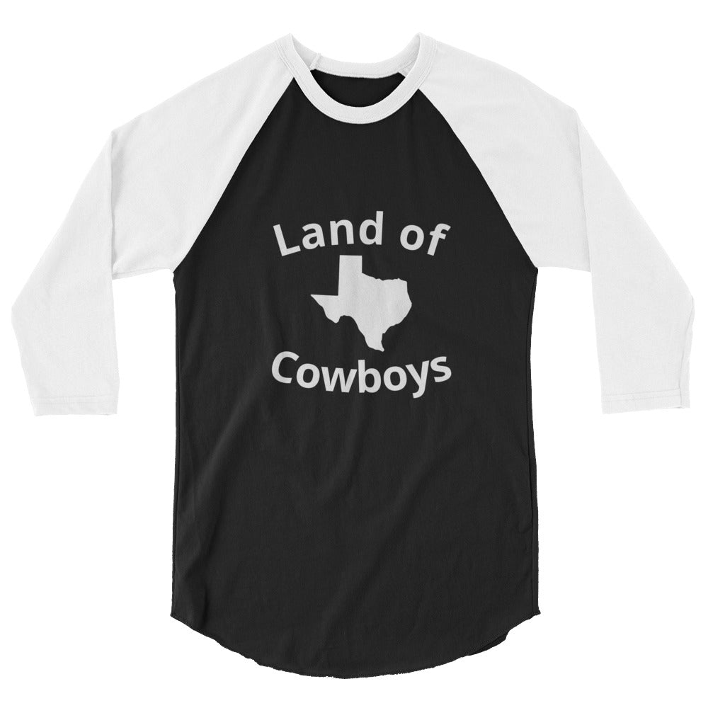 Land of Cowboys Raglan shirt