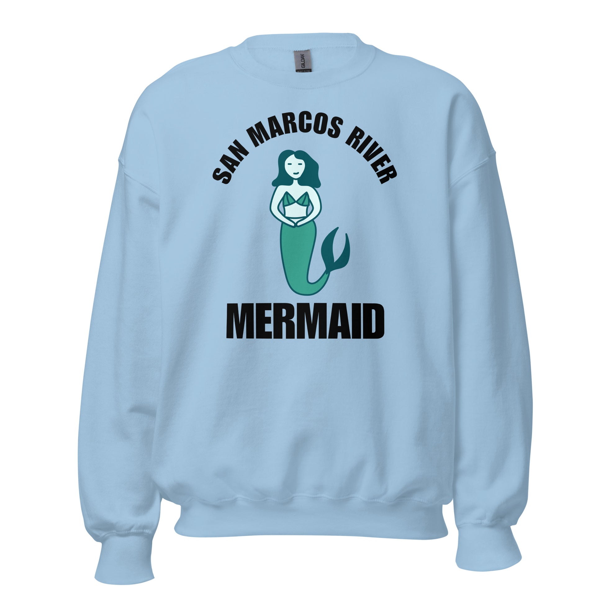 San Marcos River Mermaid Sweatshirt - Texy Pride