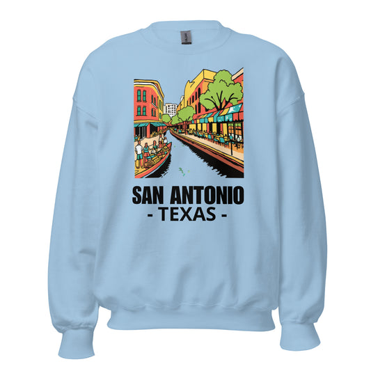 San Antonio, Texas Sweatshirt - Texy Pride